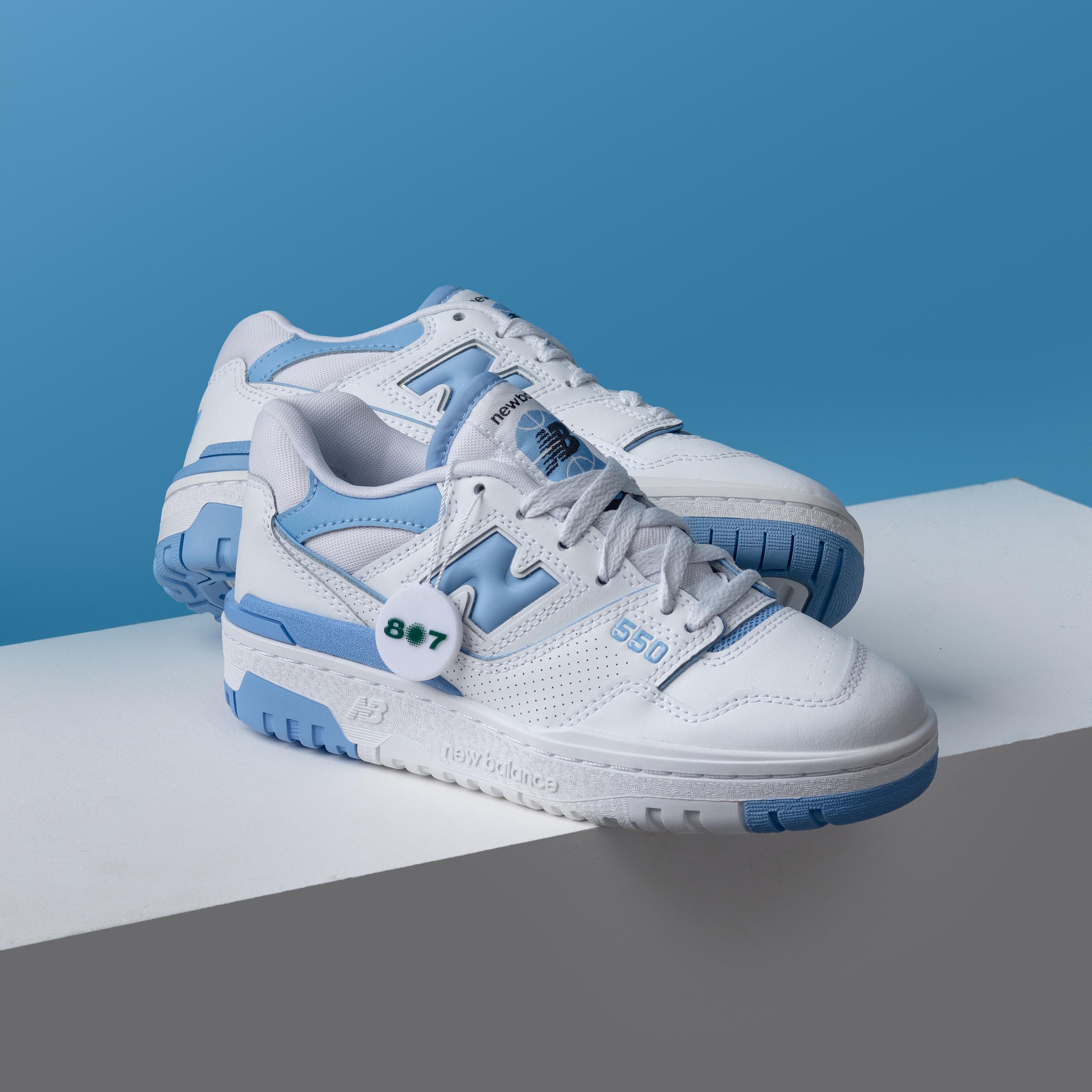 New Balance 550 UNC White Dusk Blue
