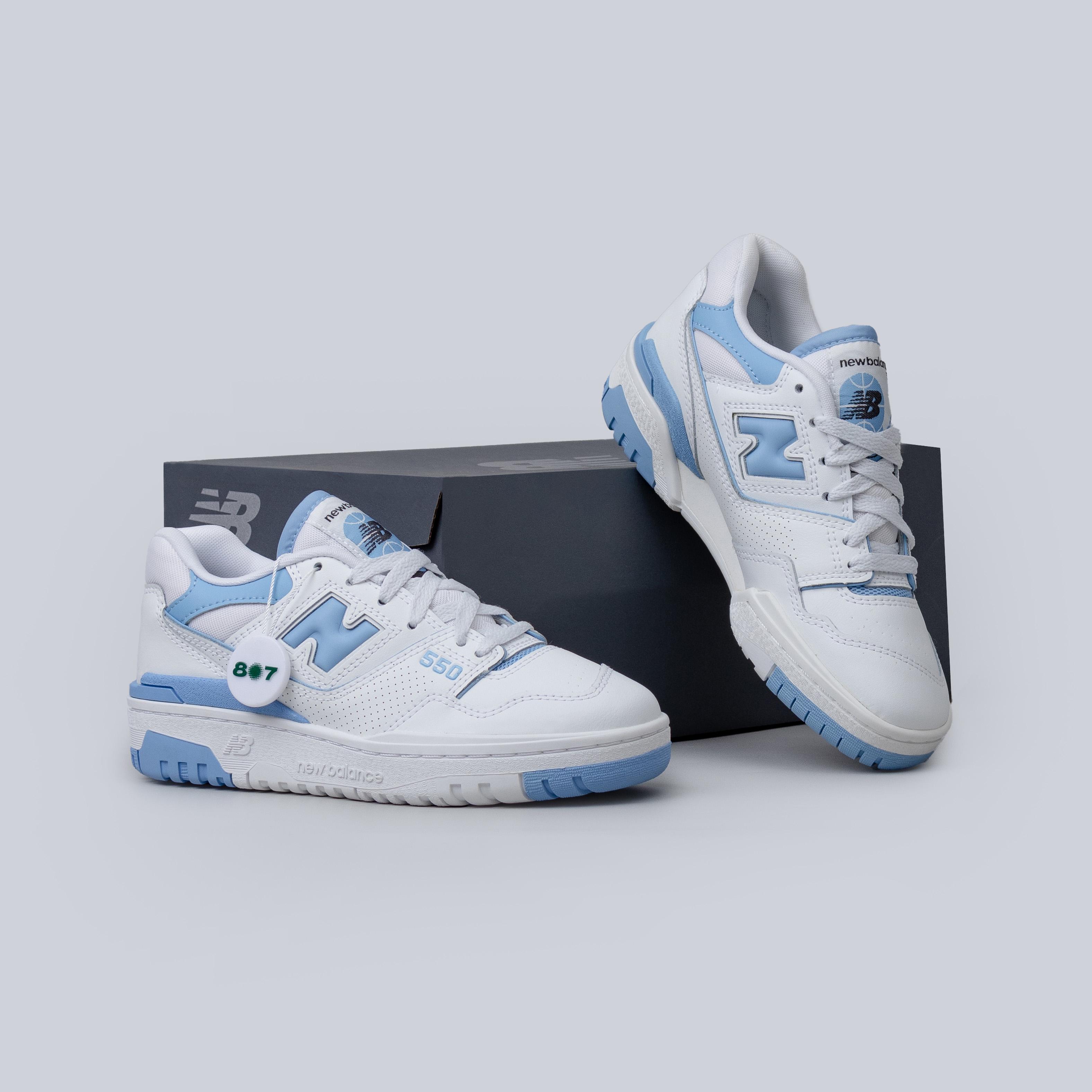 New Balance 550 UNC White Dusk Blue