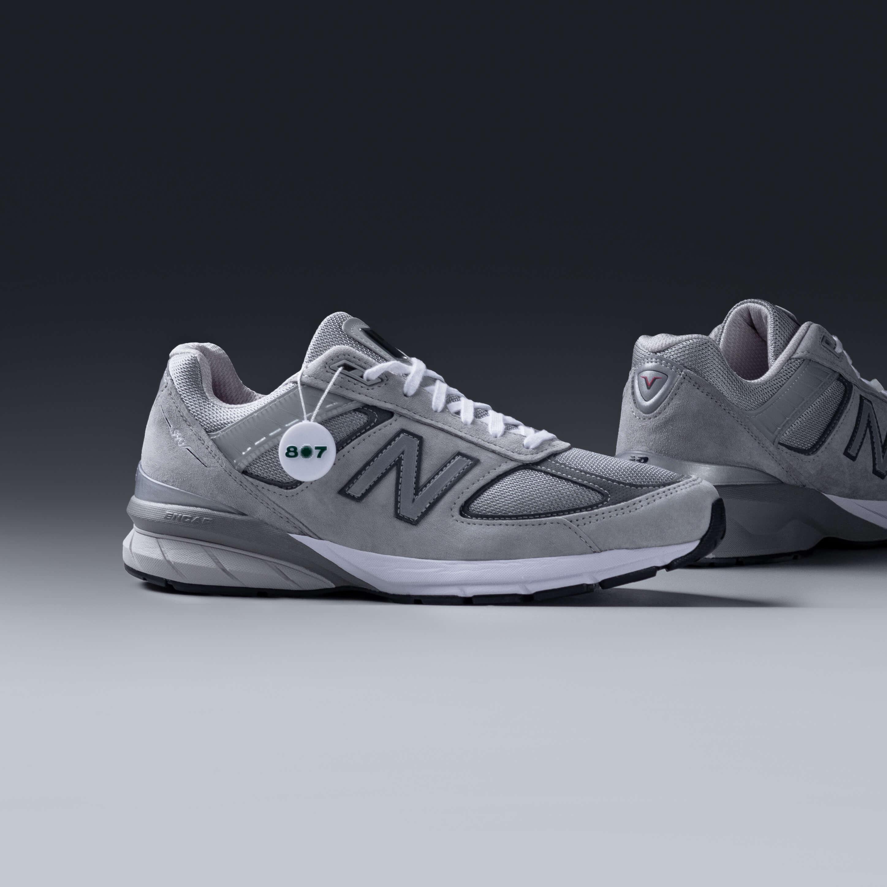 New Balance 990 V5 Made in USA Grey