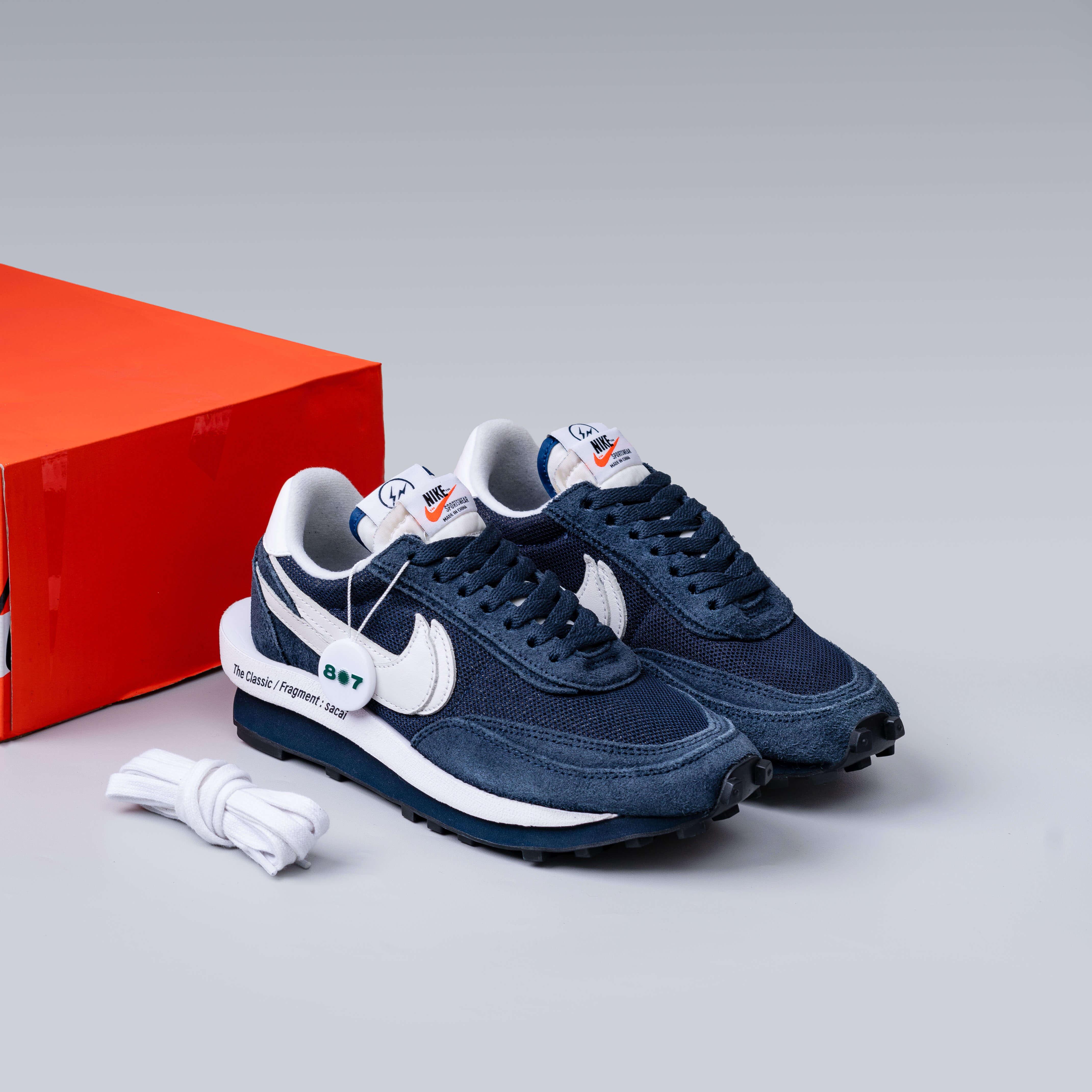 Sacai Waffle Fragment Blue Void