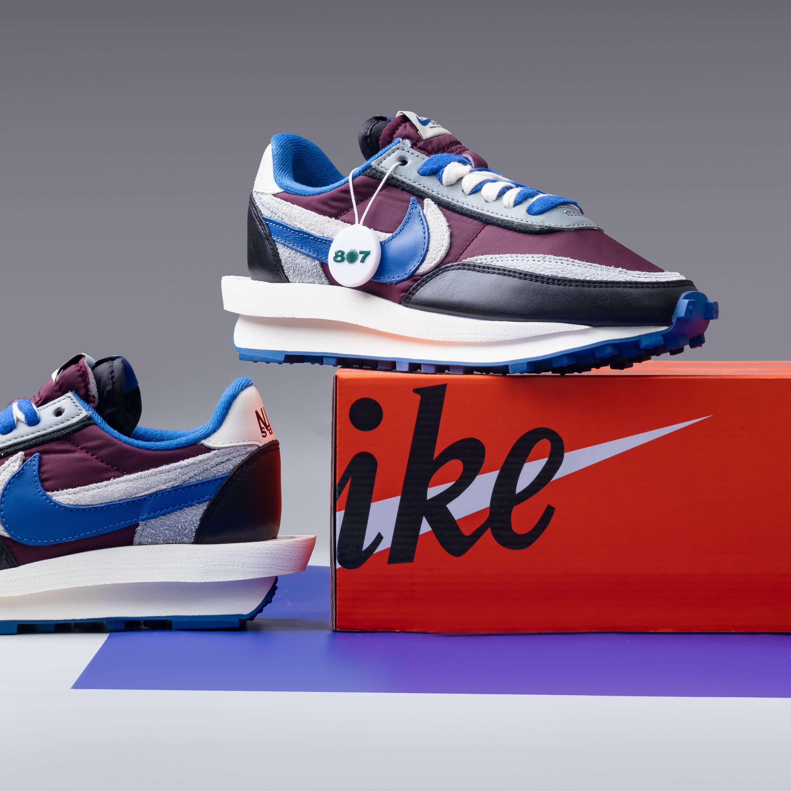 Sacai Waffle Undercover Maroon Team Royal