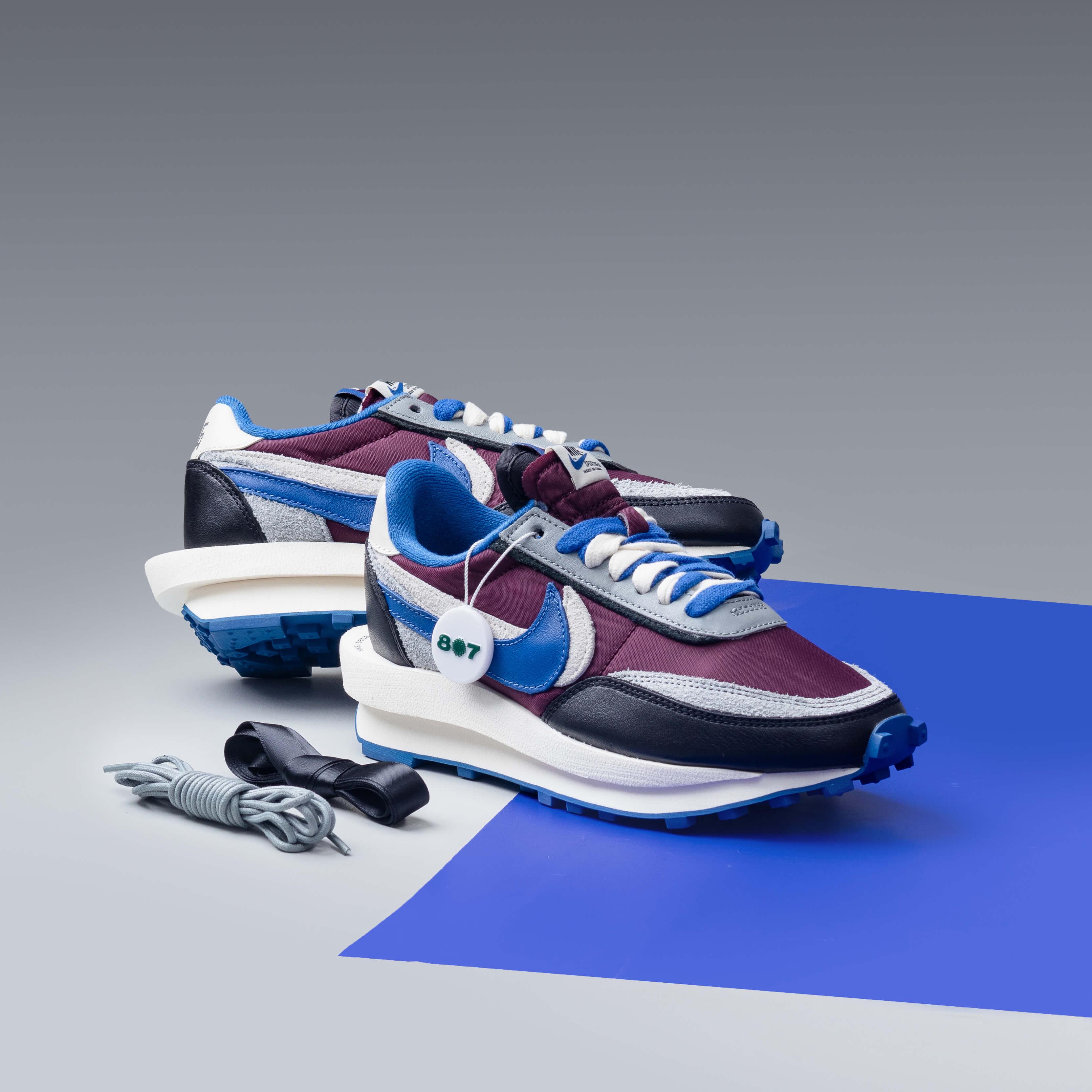 Sacai Waffle Undercover Maroon Team Royal