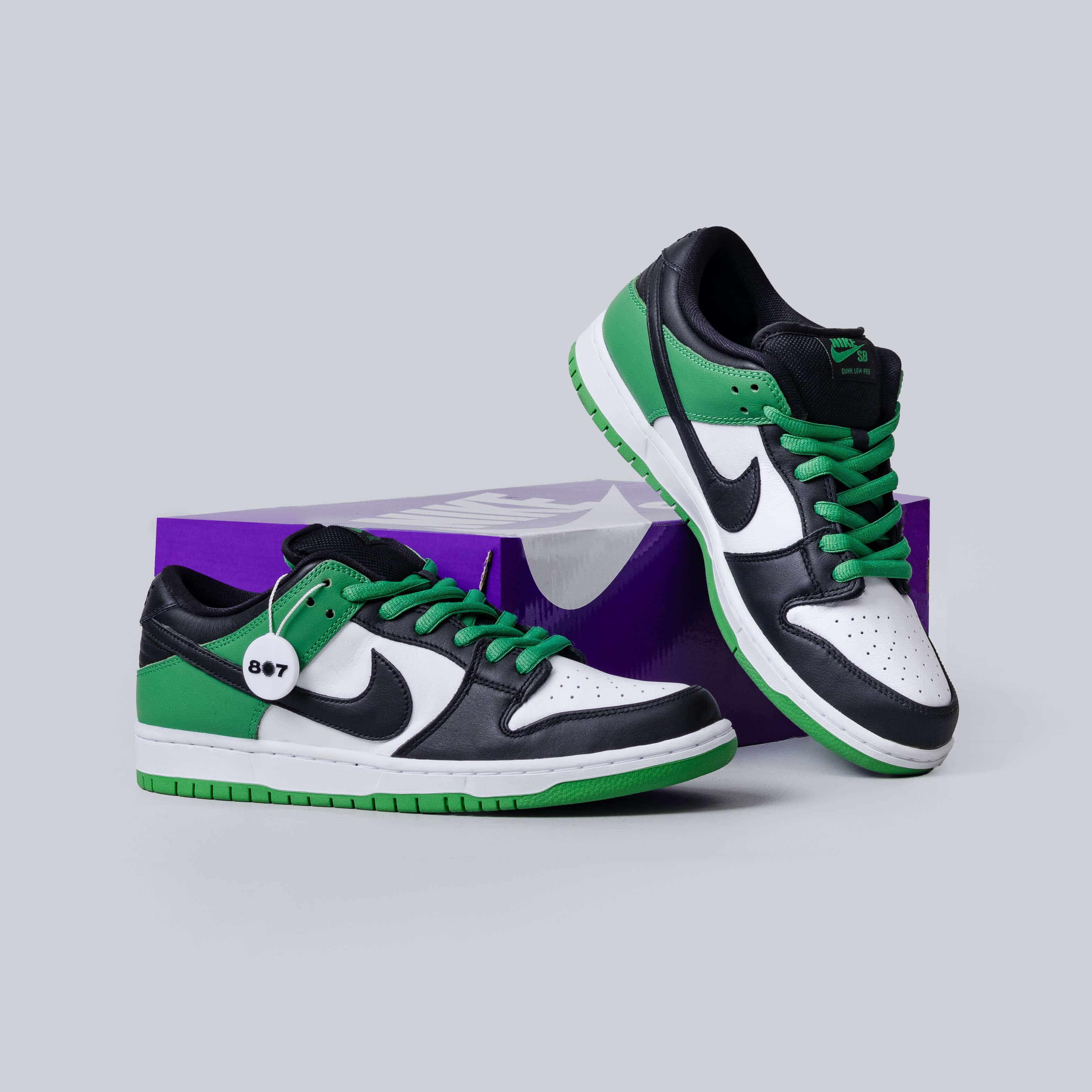 SB Dunk Low Classic Green