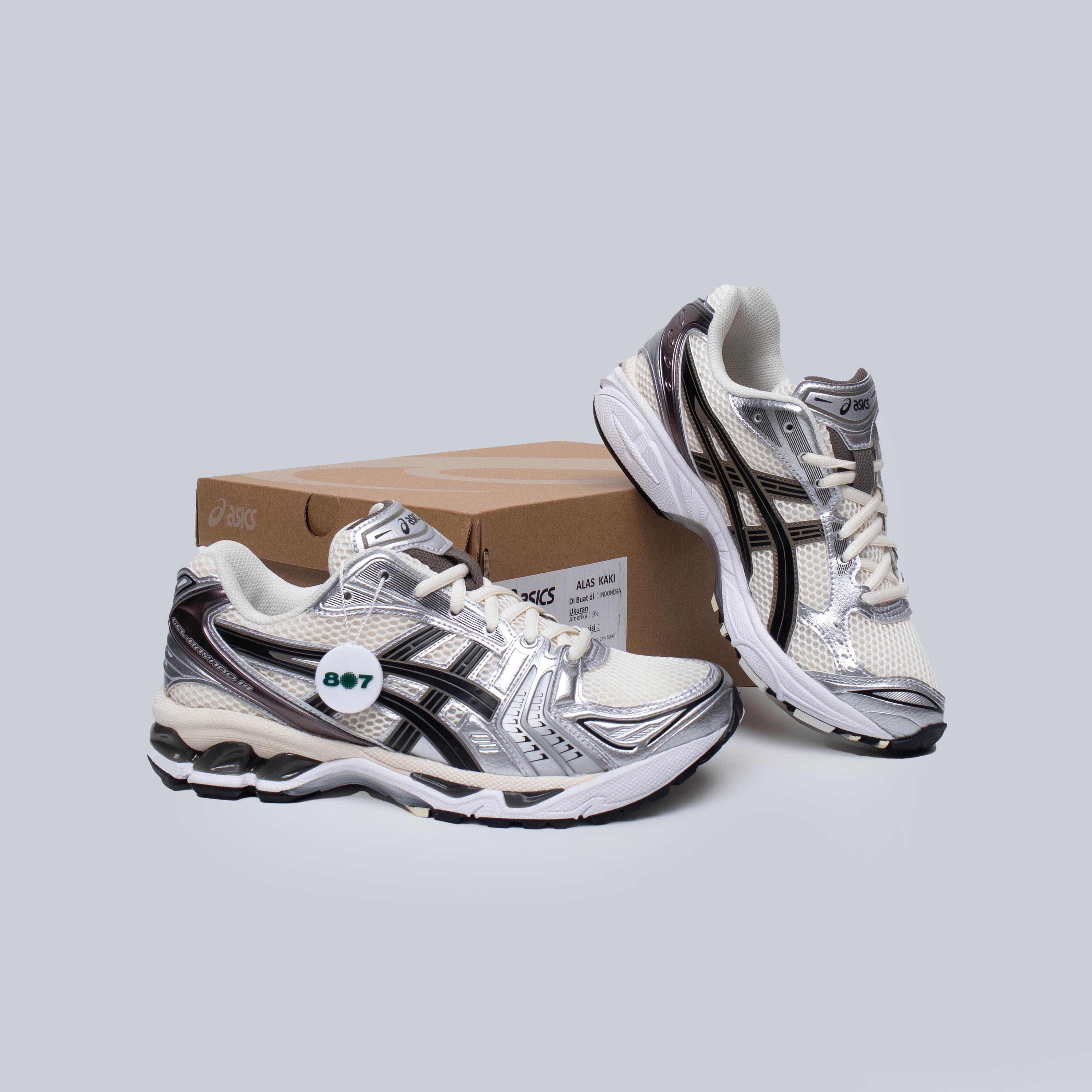 Asics Gel Kayano 14 Cream Black Metallic Plum
