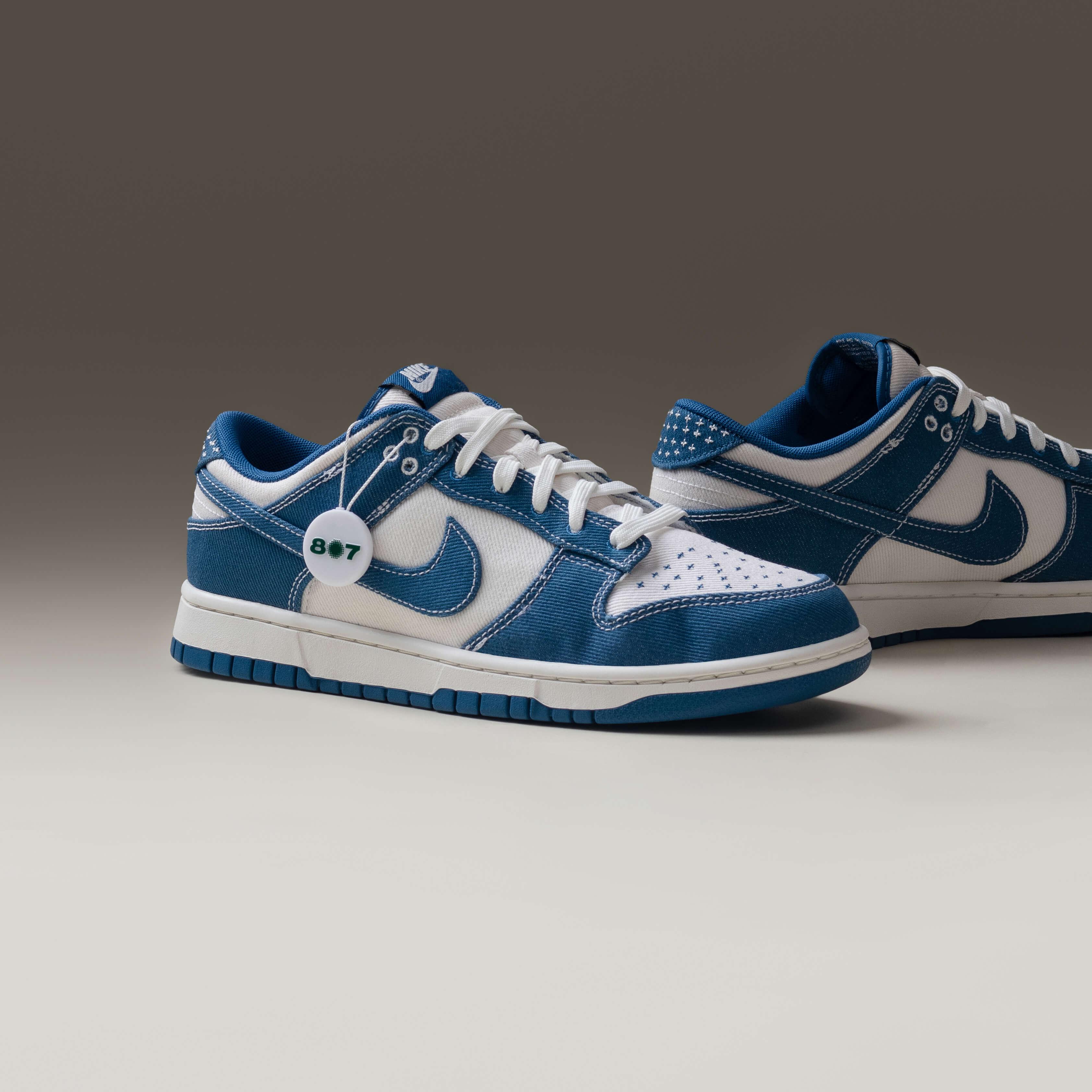 Dunk Low Sashiko Blue White