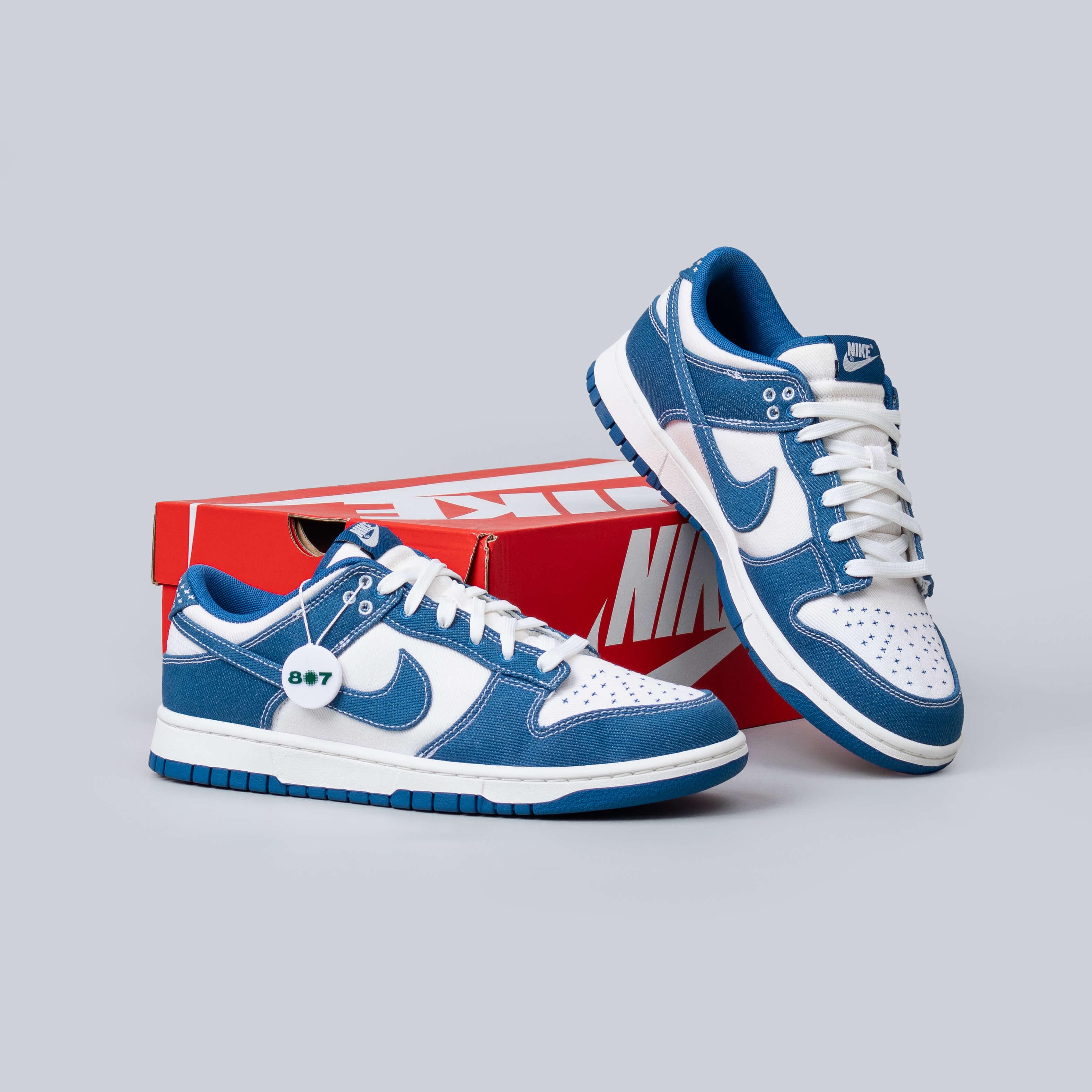 Dunk Low Sashiko Blue White