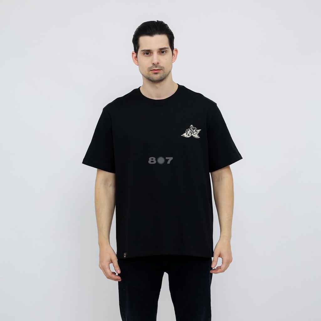 Ricky Is Clown Seraph Angel Black Tee
