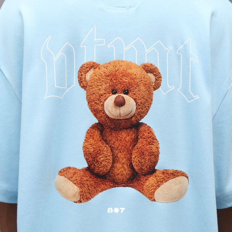 VTMT Gothic Teddy Bear Sky Blue Tee
