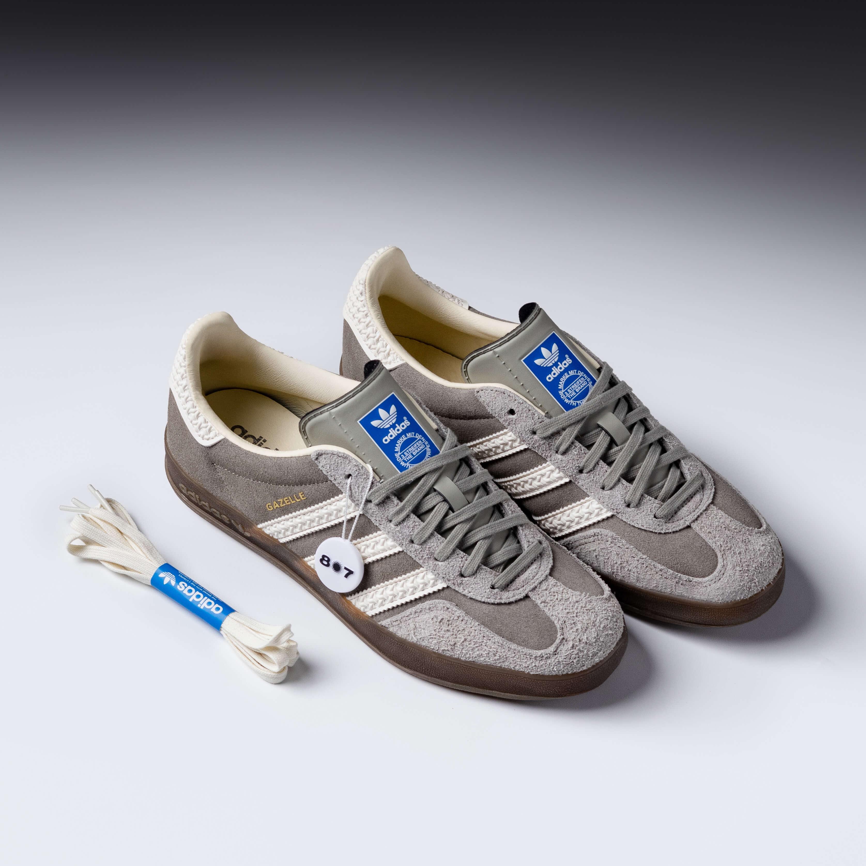 Adidas Gazelle Grey White