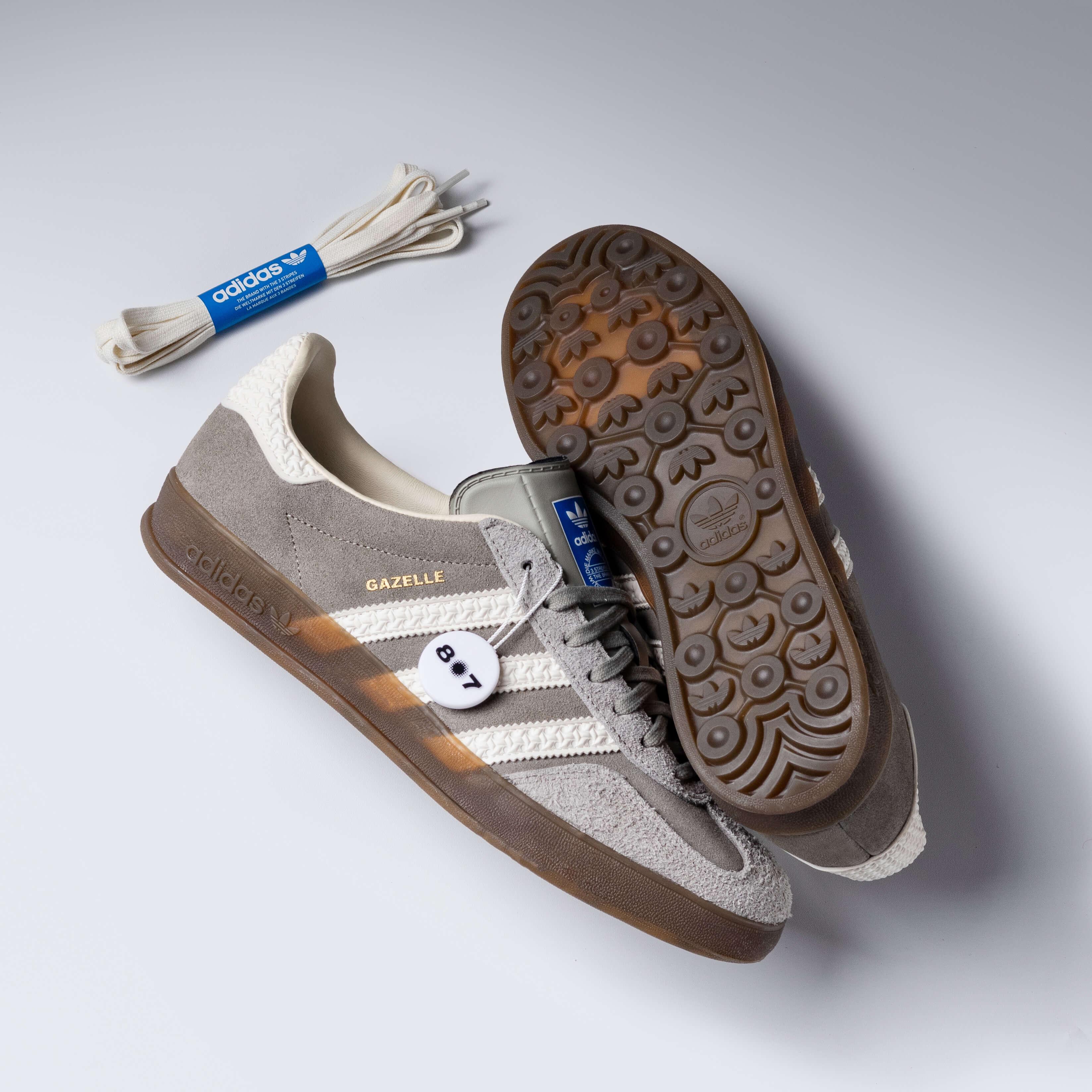 Adidas Gazelle Grey White