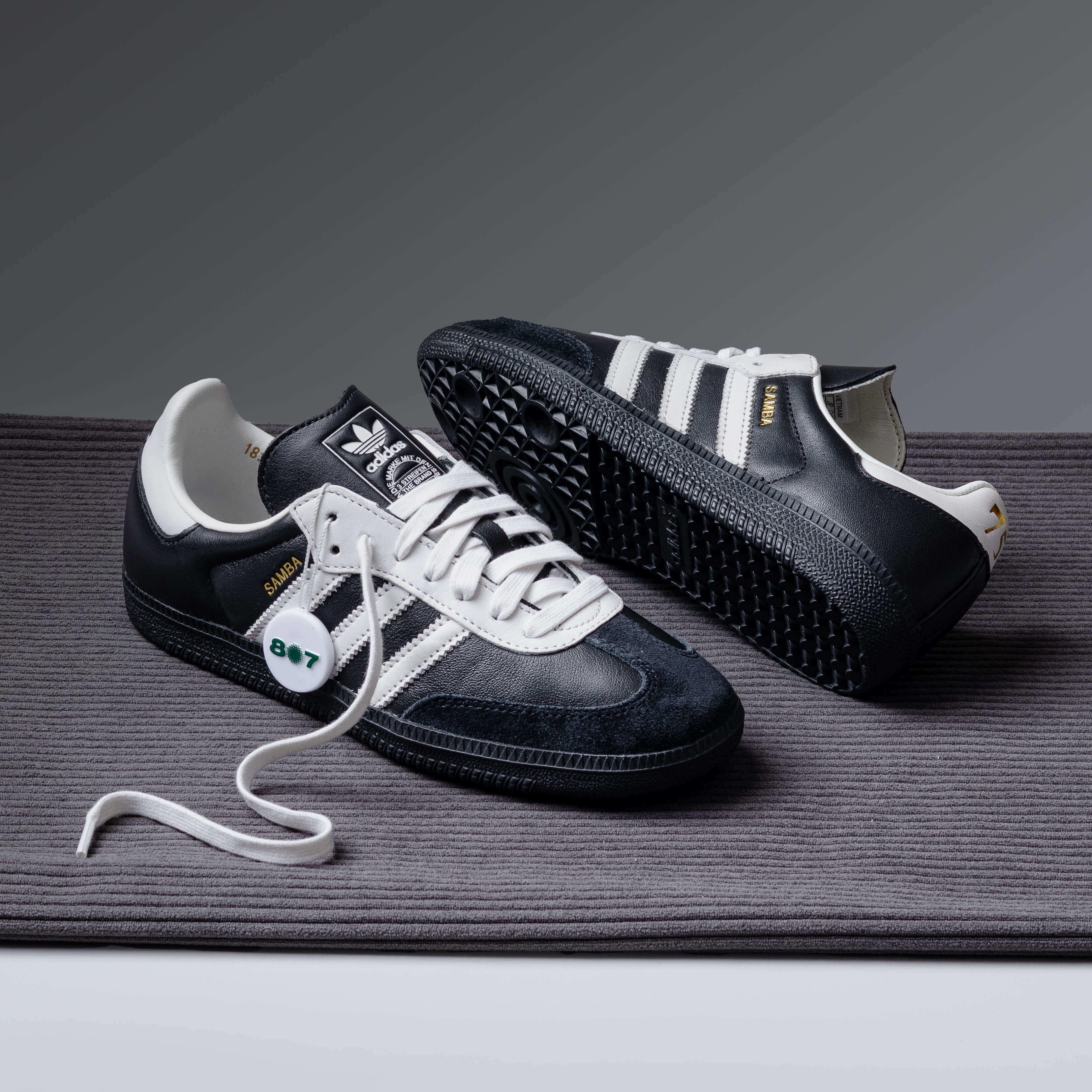 Adidas Samba Black White 75th Anniversary