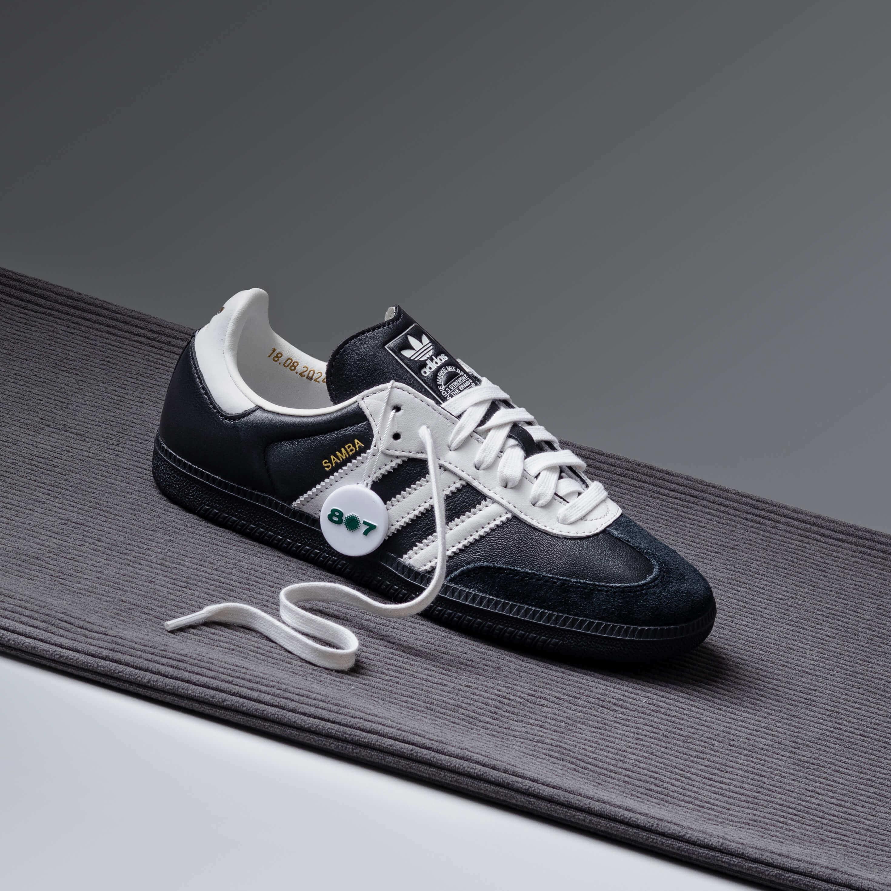 Adidas Samba Black White 75th Anniversary