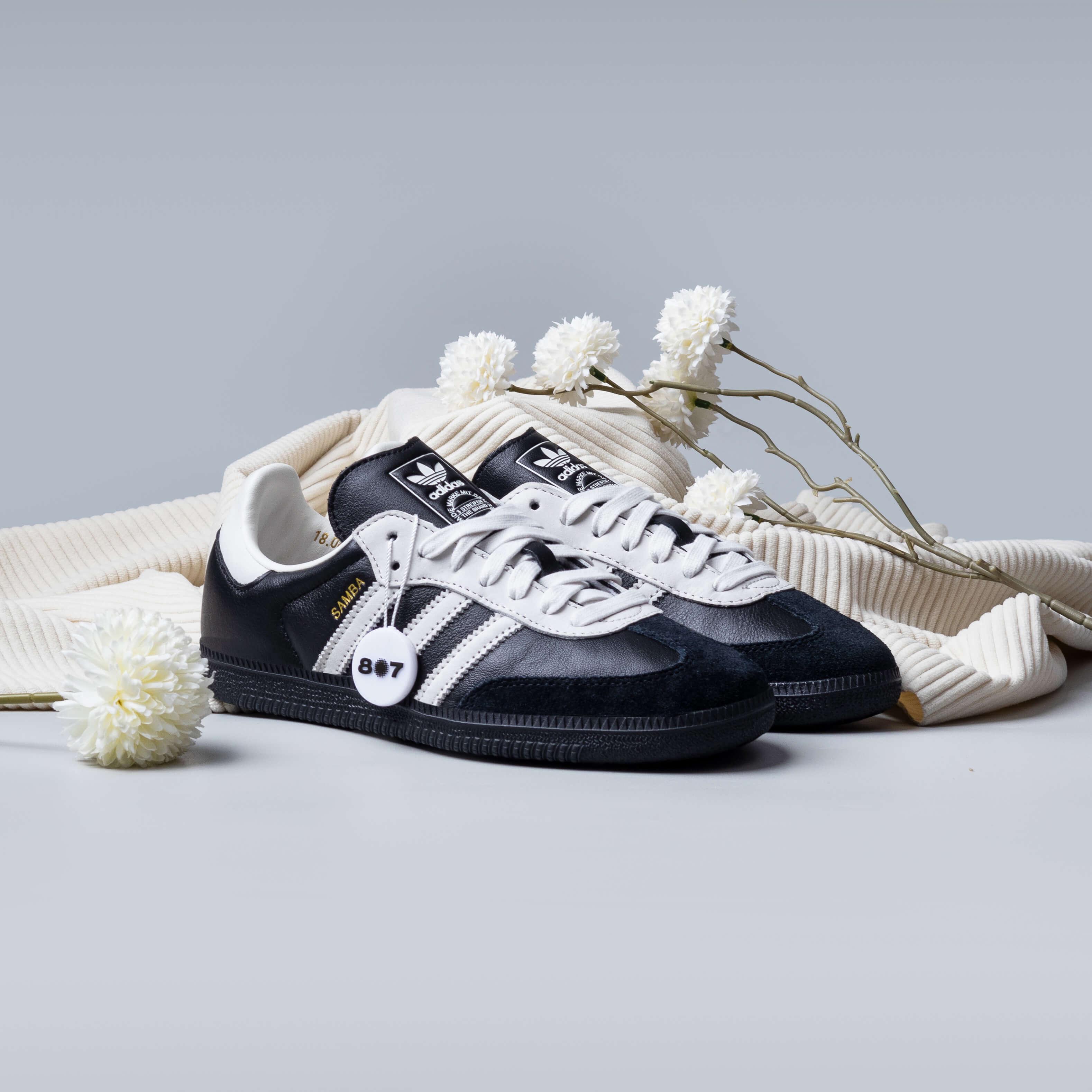 Adidas Samba Black White 75th Anniversary