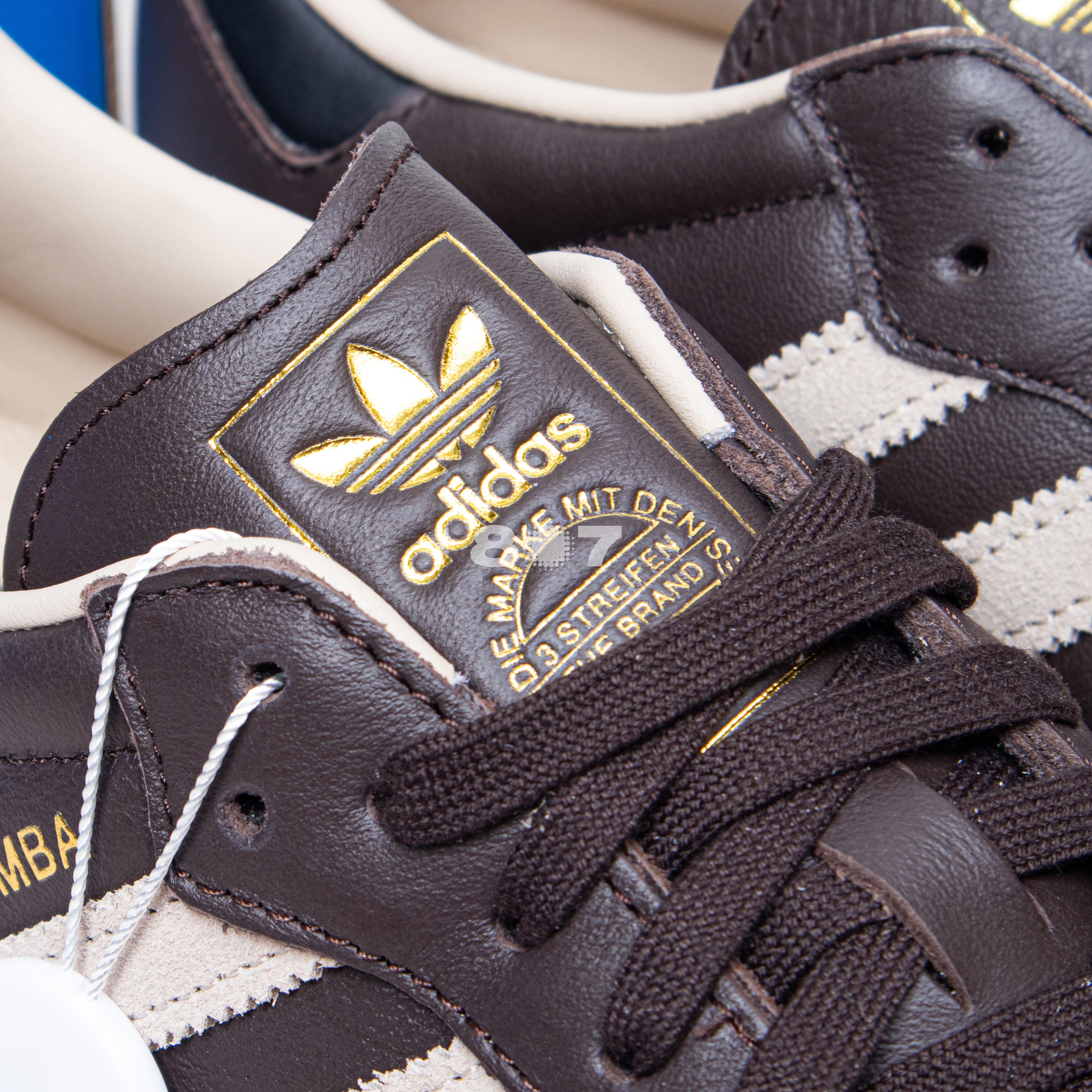 Adidas Samba Dark Brown Beige Gum