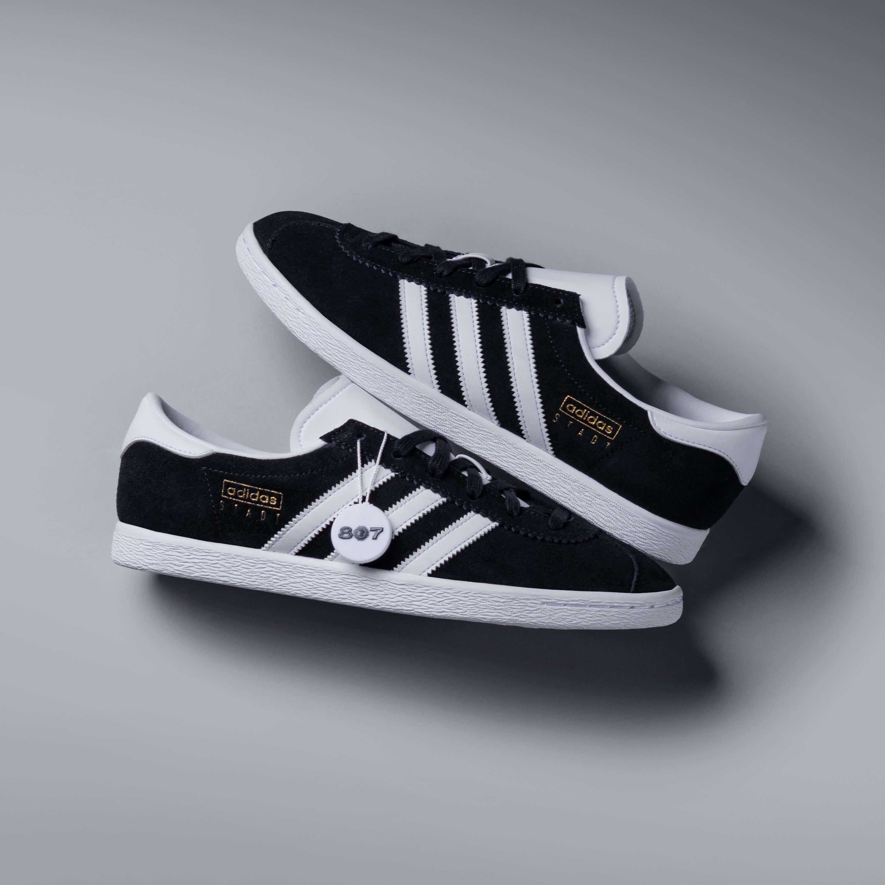 Adidas Stadt Core Black White