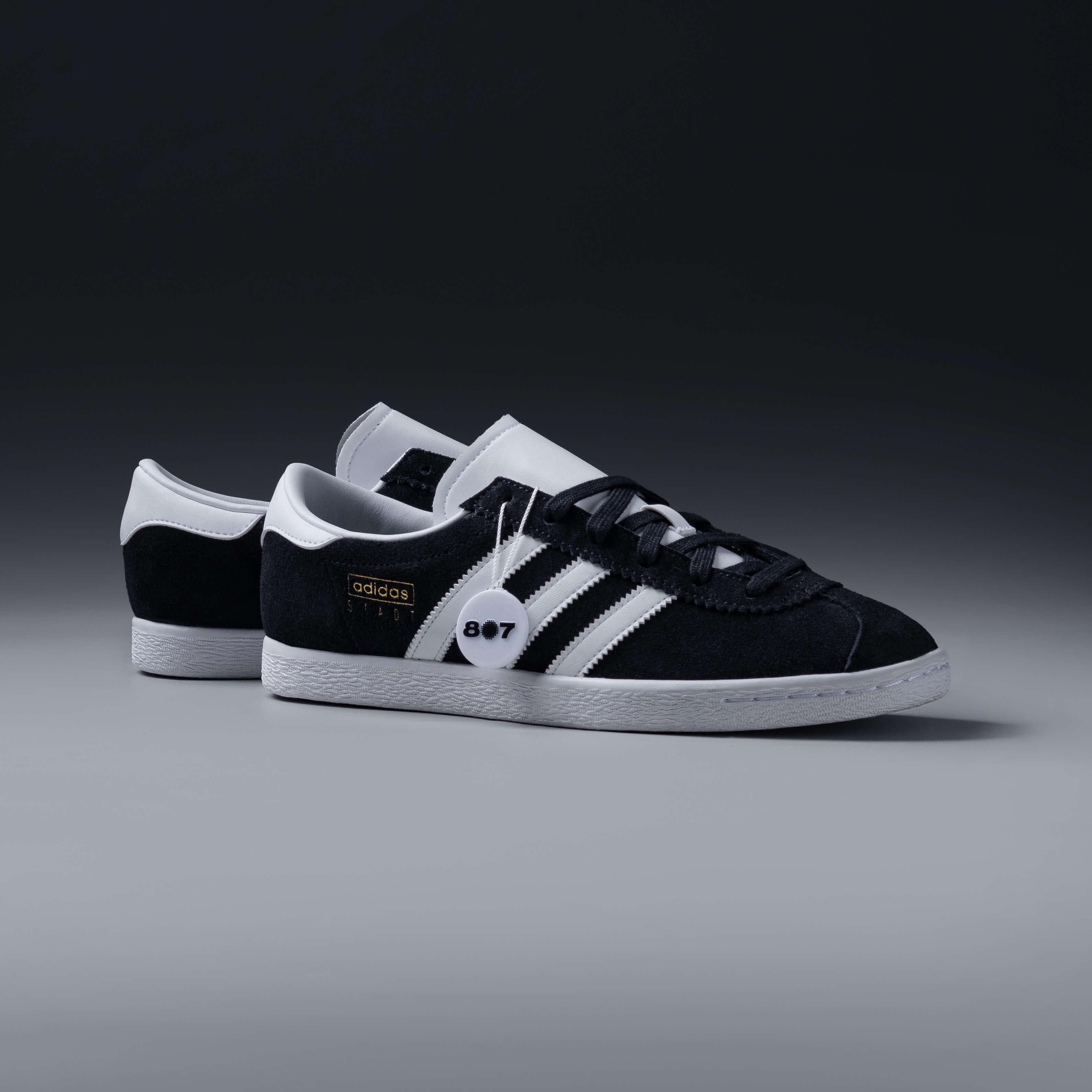 Adidas Stadt Core Black White