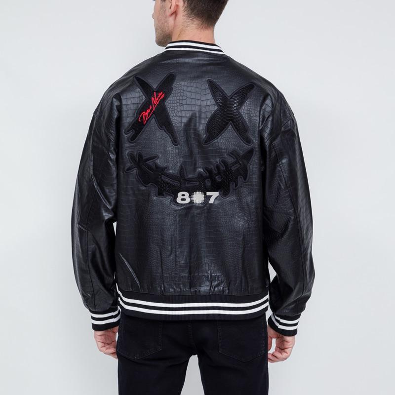 Ricky Is Clown Black Mamba Varsity Black Jacket