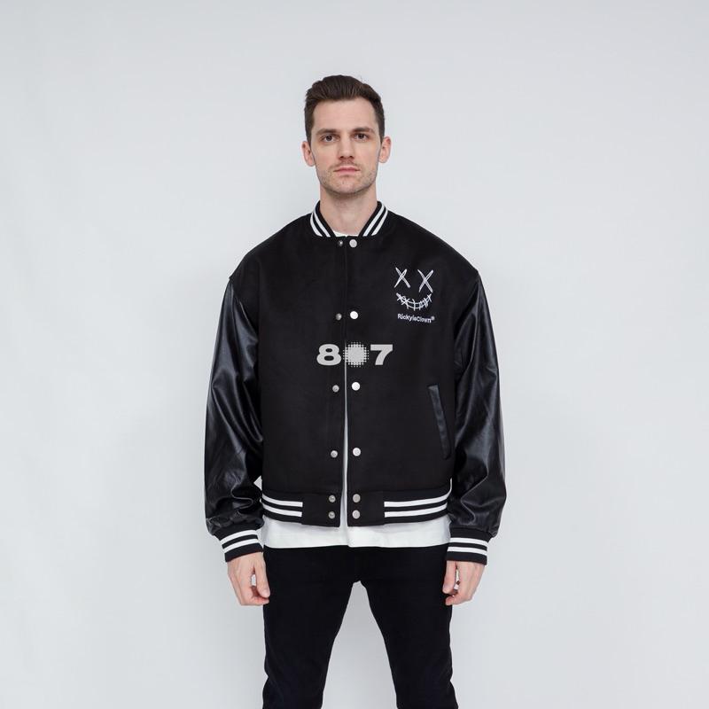 Ricky Is Clown Classic Varsity Black Jacket