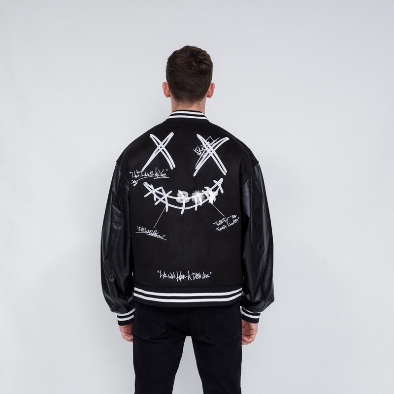 Ricky Is Clown Classic Varsity Black Jacket