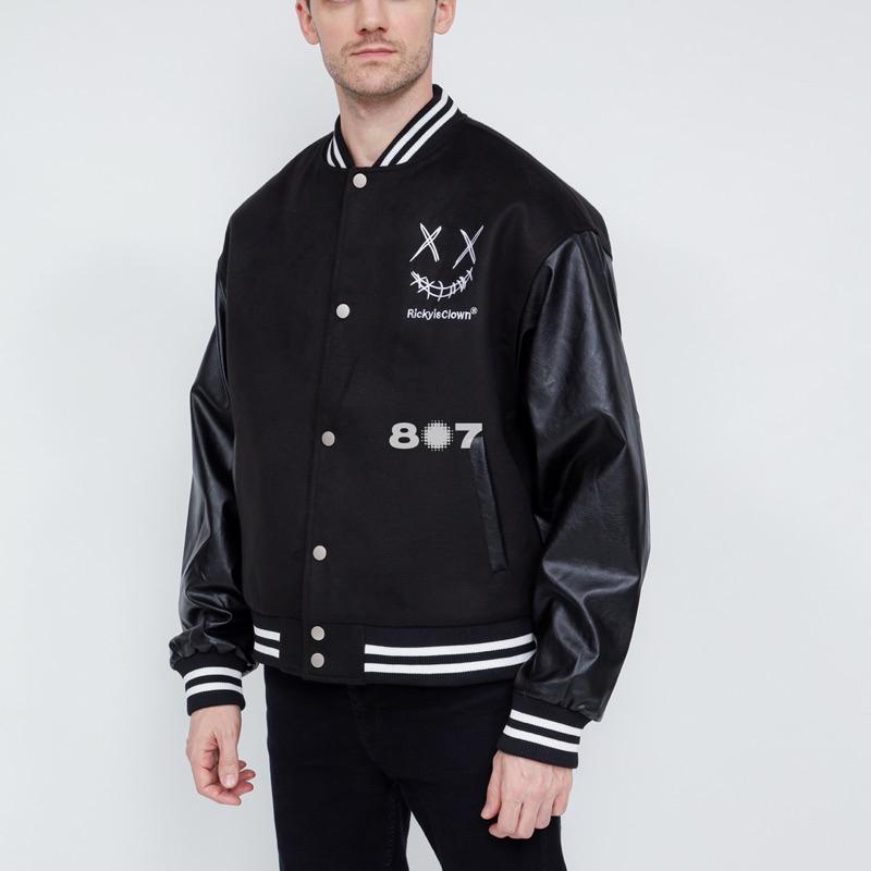 Ricky Is Clown Classic Varsity Black Jacket