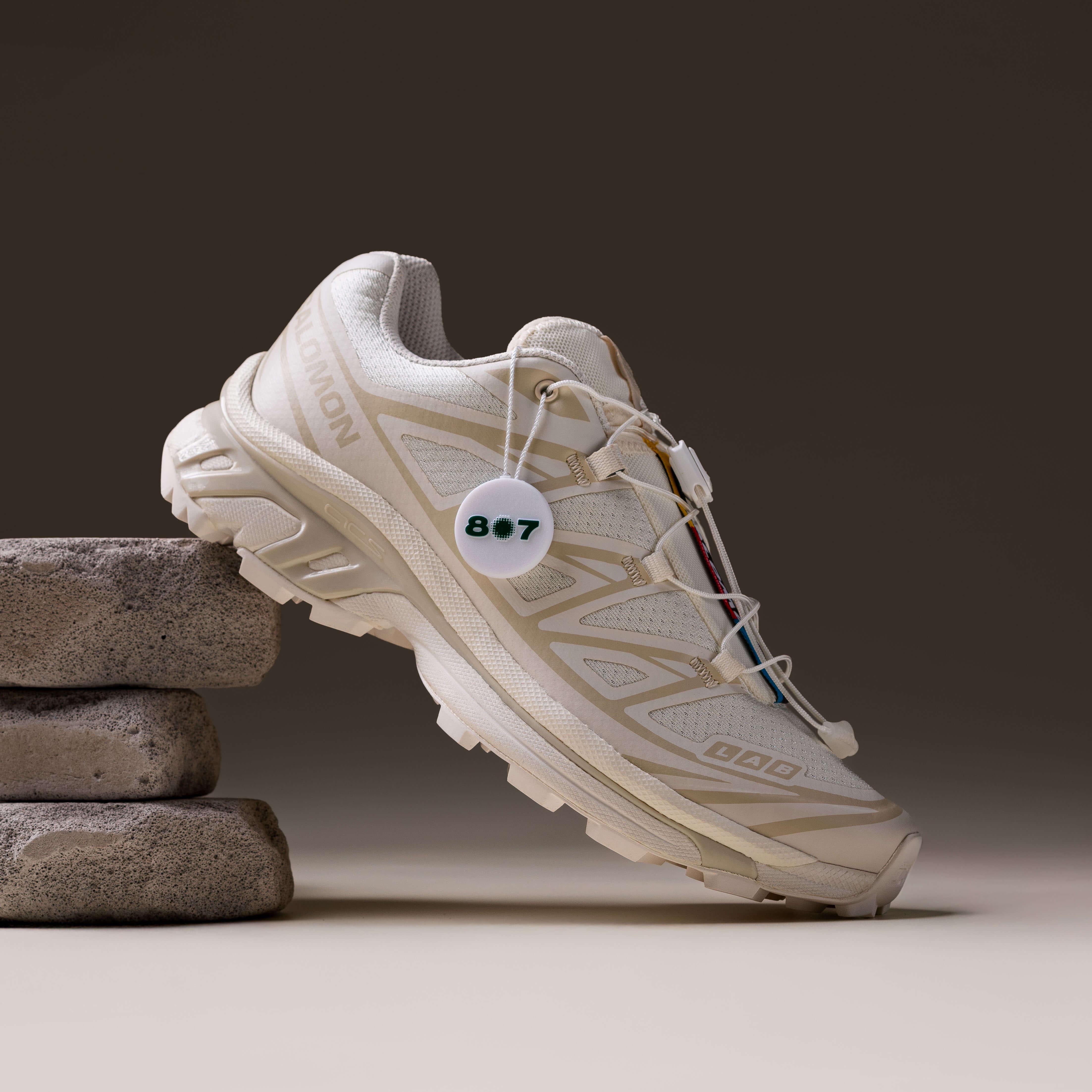 Salomon XT6 Vanilla Ice Almond Milk White Cream
