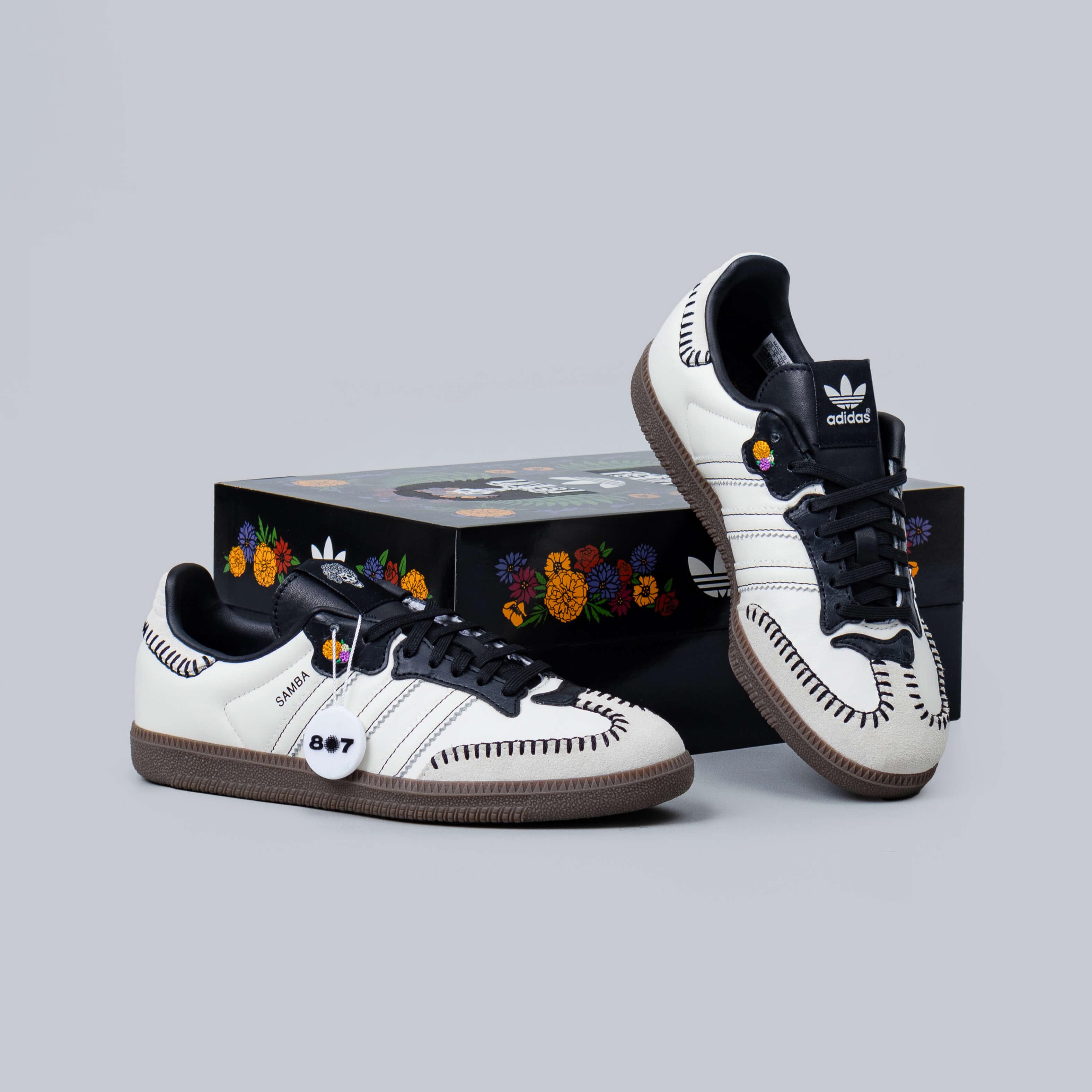 Adidas Samba OG Dia de Muertos Pack Off White