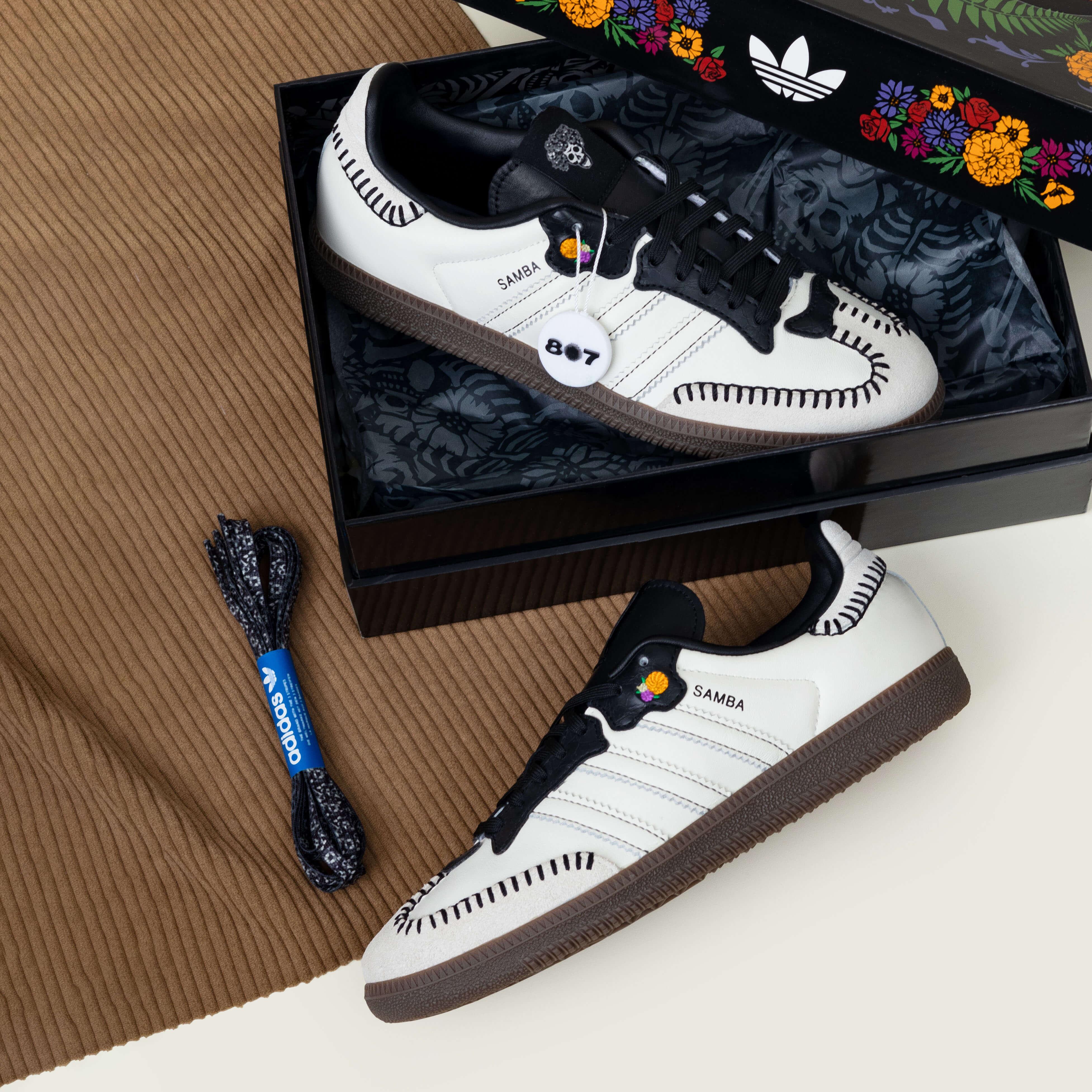 Adidas Samba OG Dia de Muertos Pack Off White