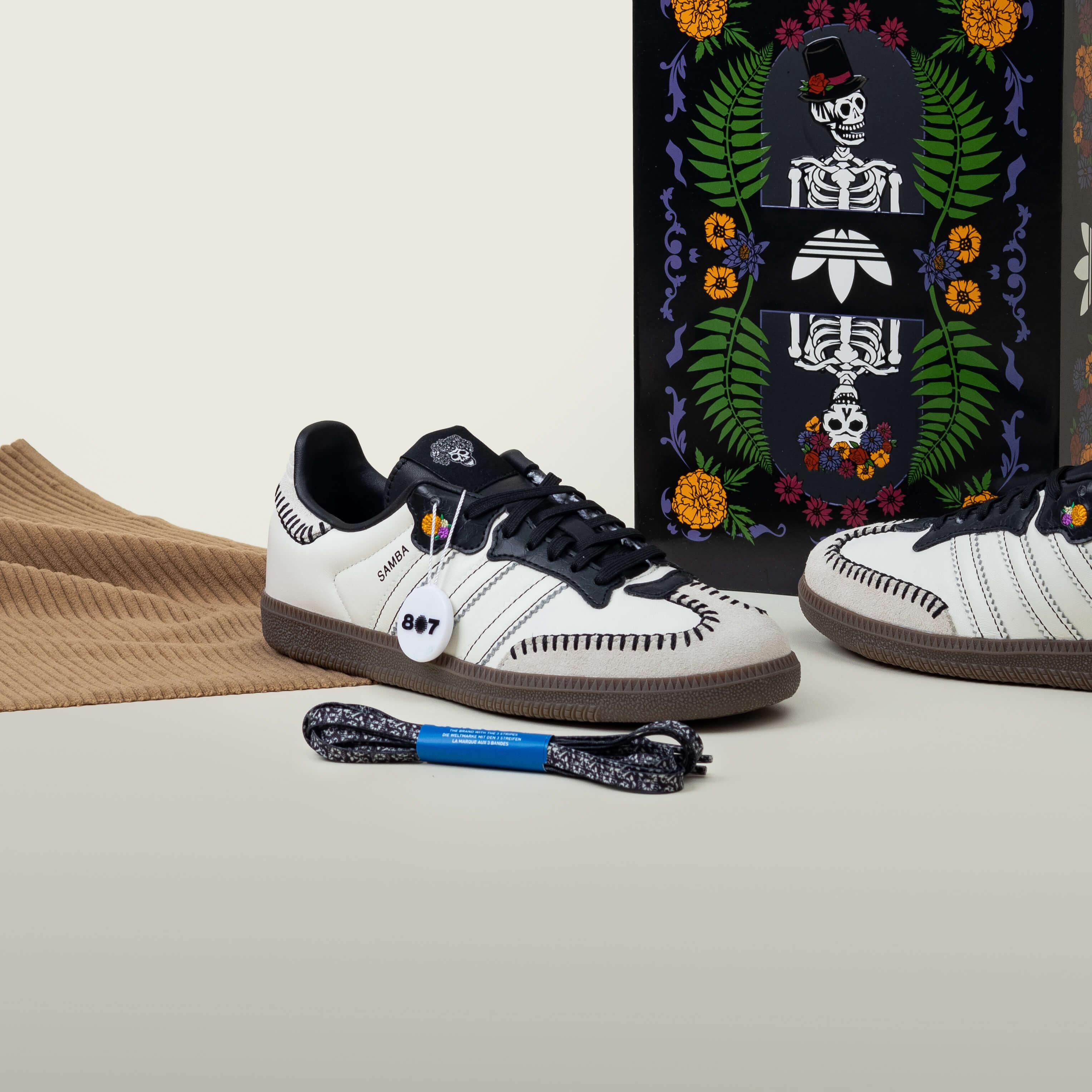 Adidas Samba OG Dia de Muertos Pack Off White