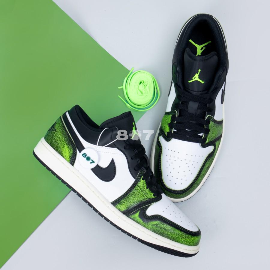 Air Jordan 1 Low Wear Away Electric Green
