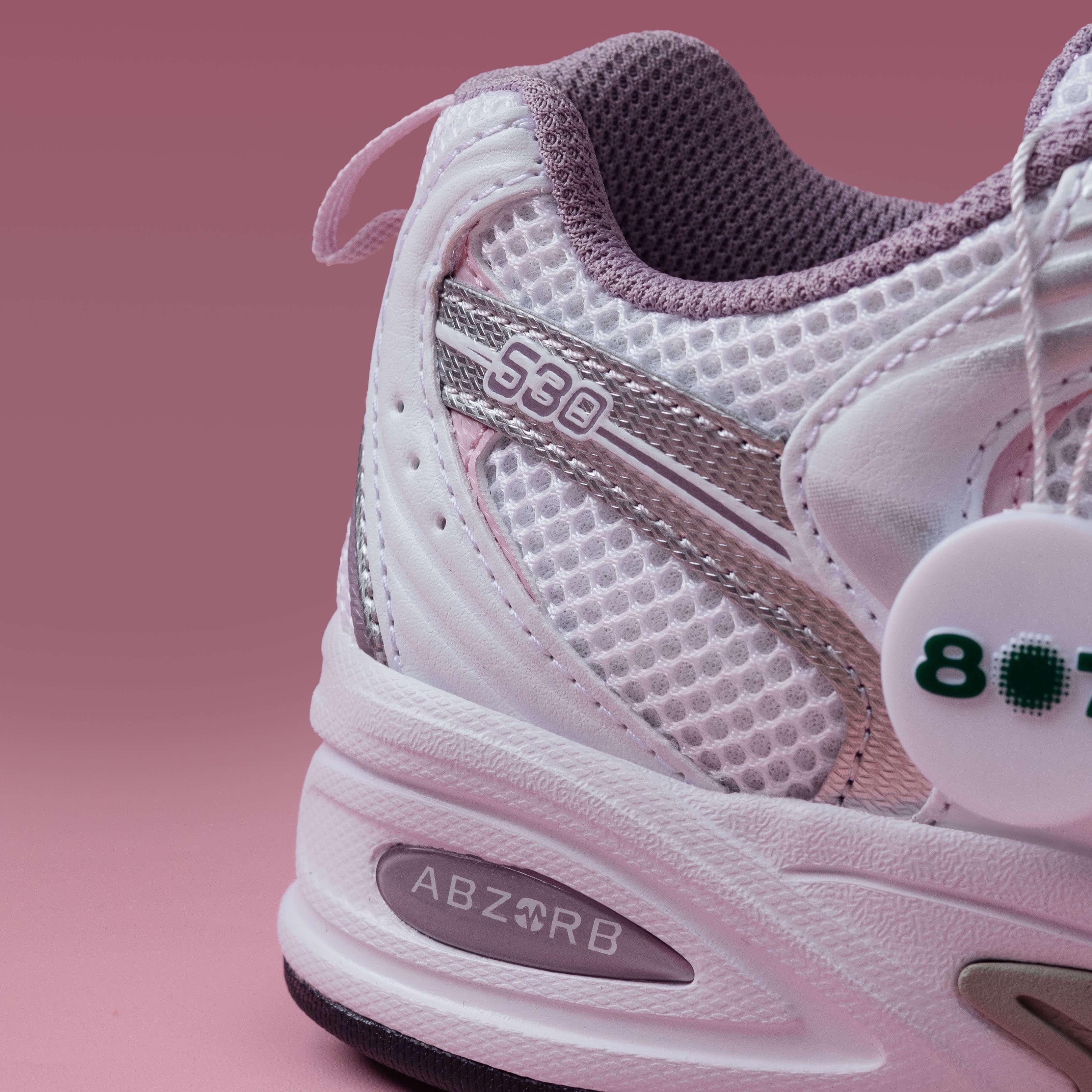 New Balance 530 Ice Wine White Pink