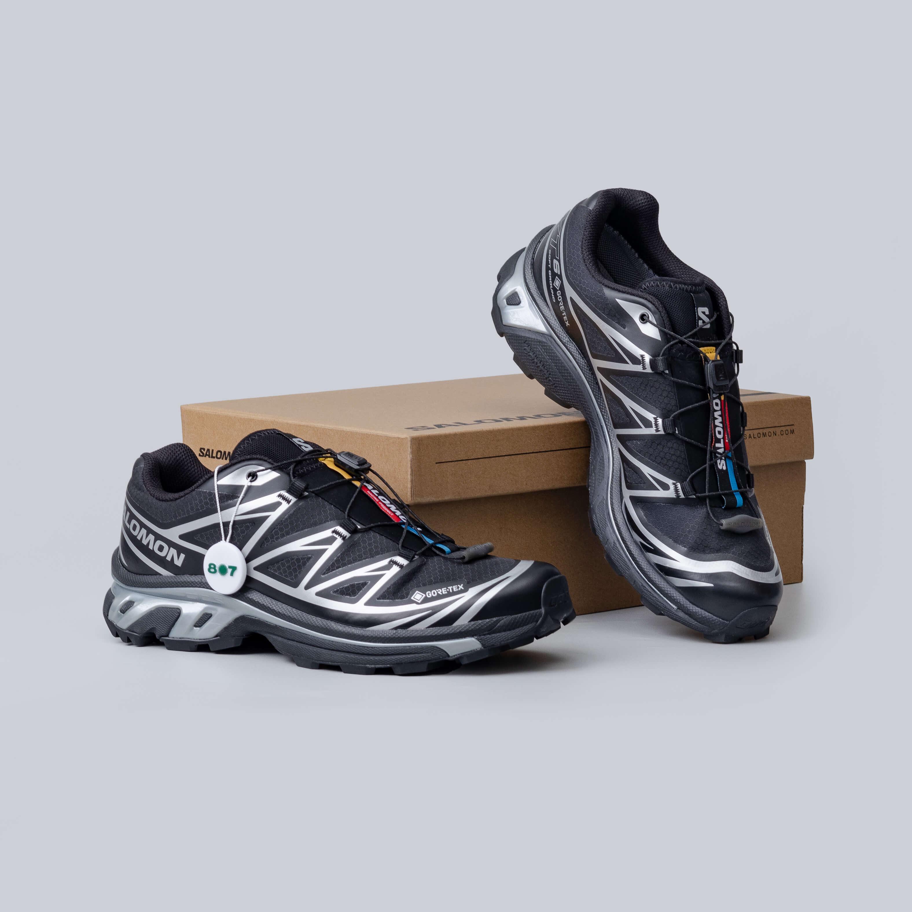 Salomon XT6 Goretex Black Silver