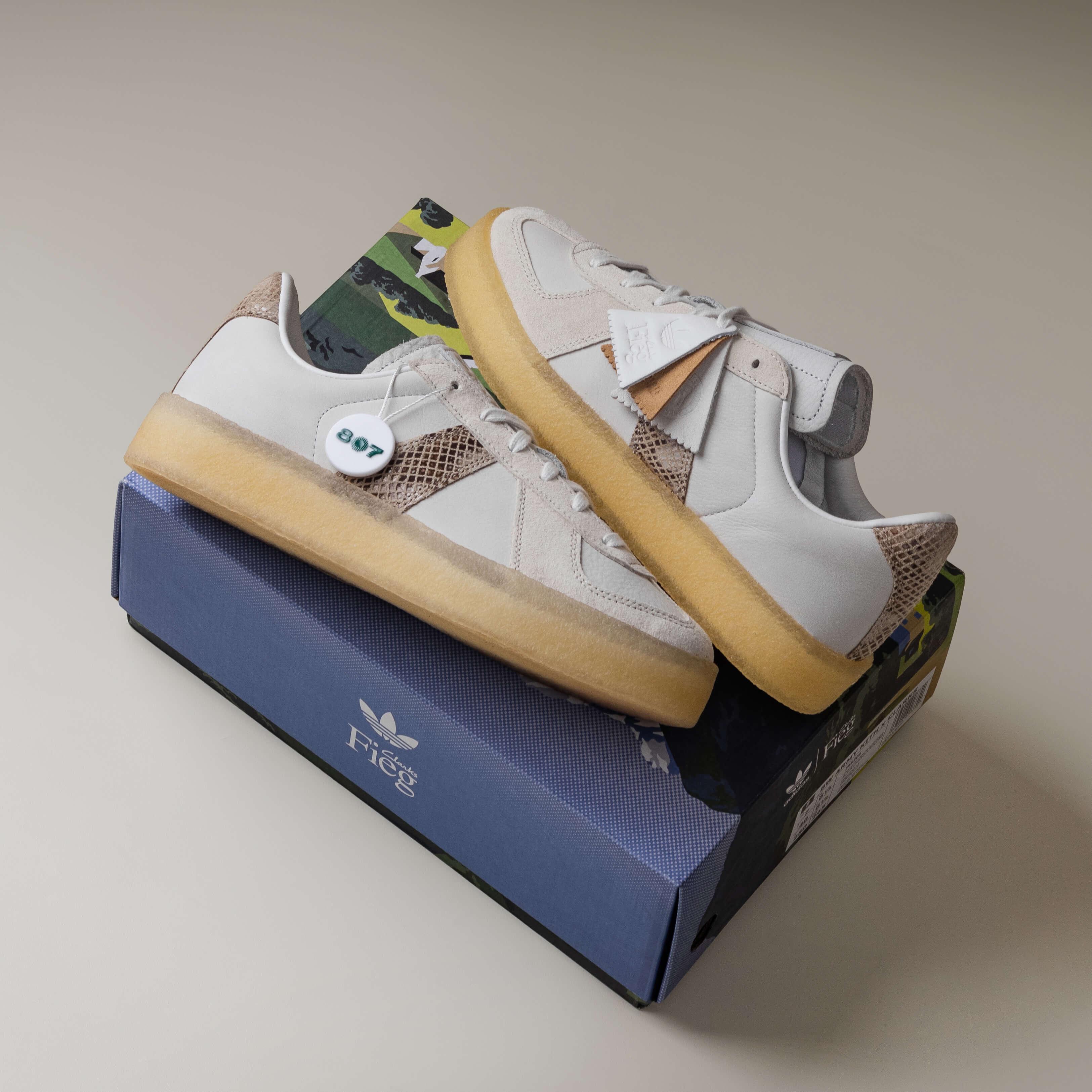 Adidas BW Army Kith Clarks White Cream