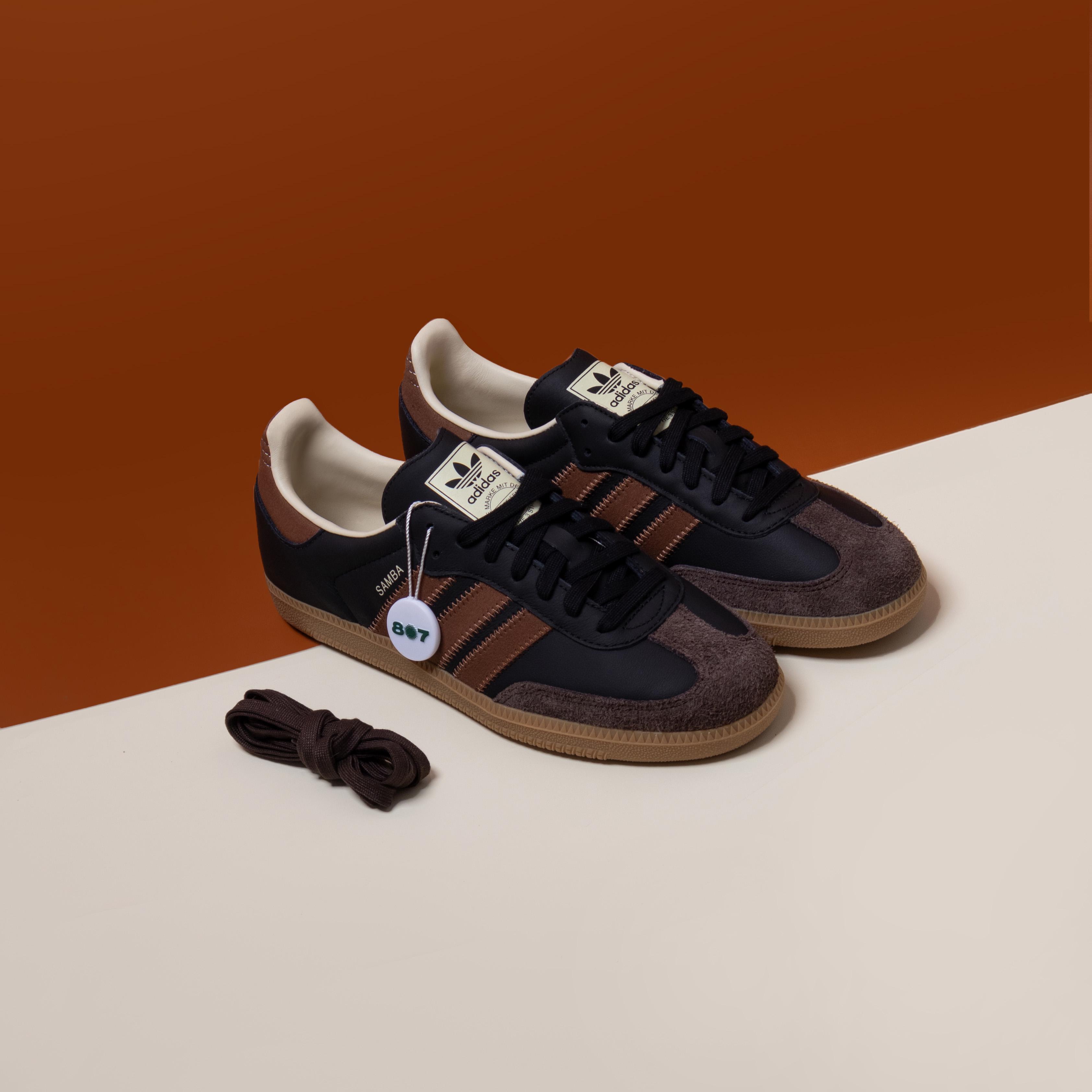 Adidas Samba OG Core Black Preloved Brown