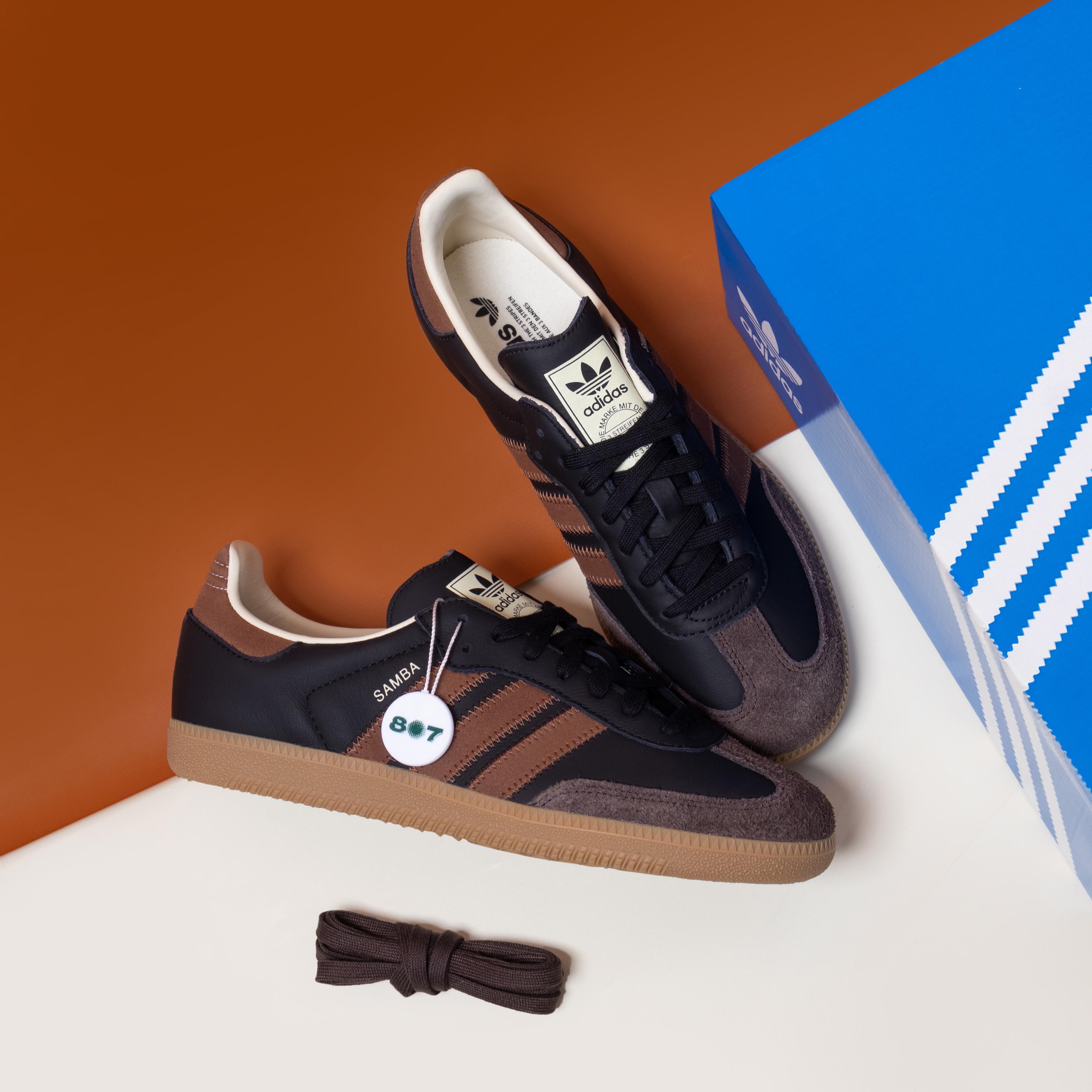 Adidas Samba OG Core Black Preloved Brown