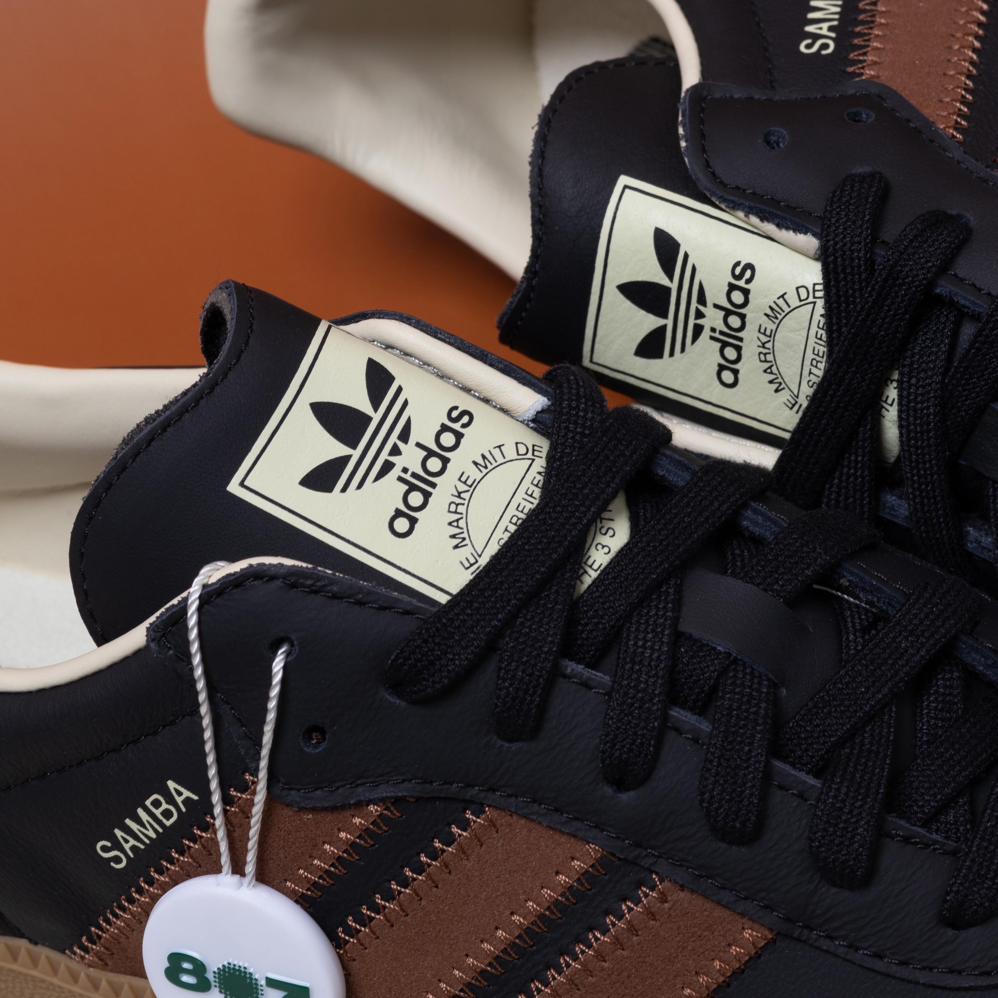 Adidas Samba OG Core Black Preloved Brown