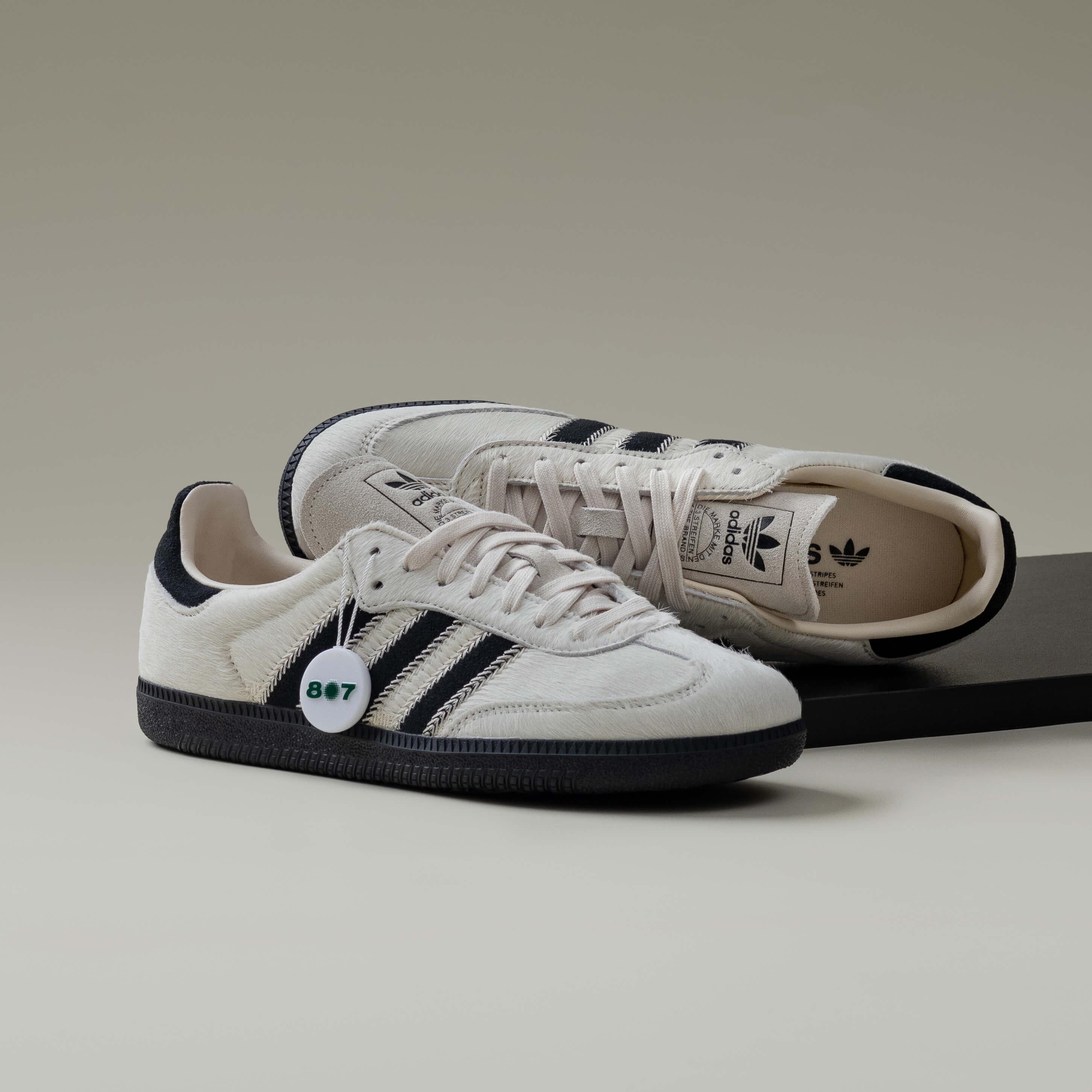 Adidas Samba OG Wonder White Black Pony