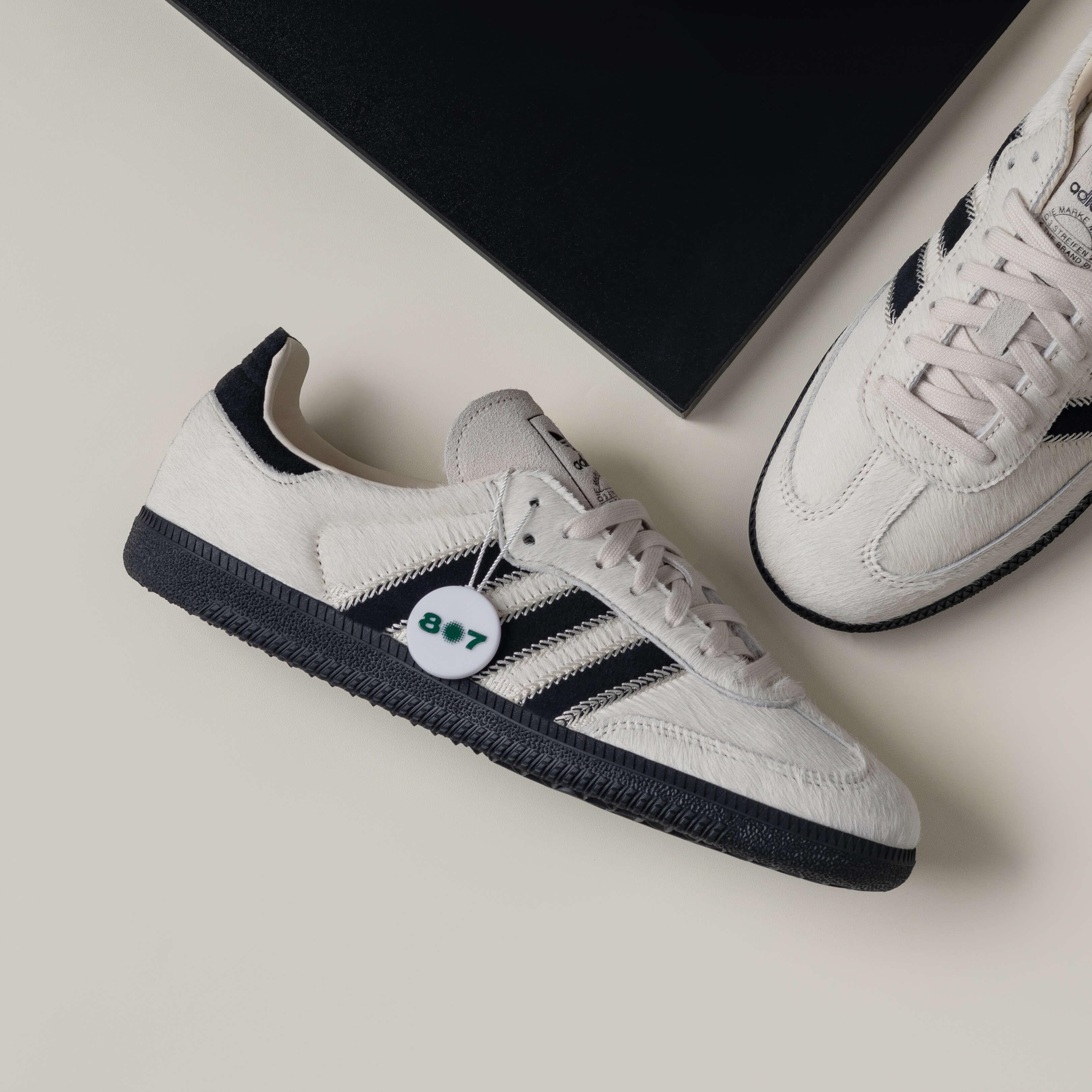 Adidas Samba OG Wonder White Black Pony