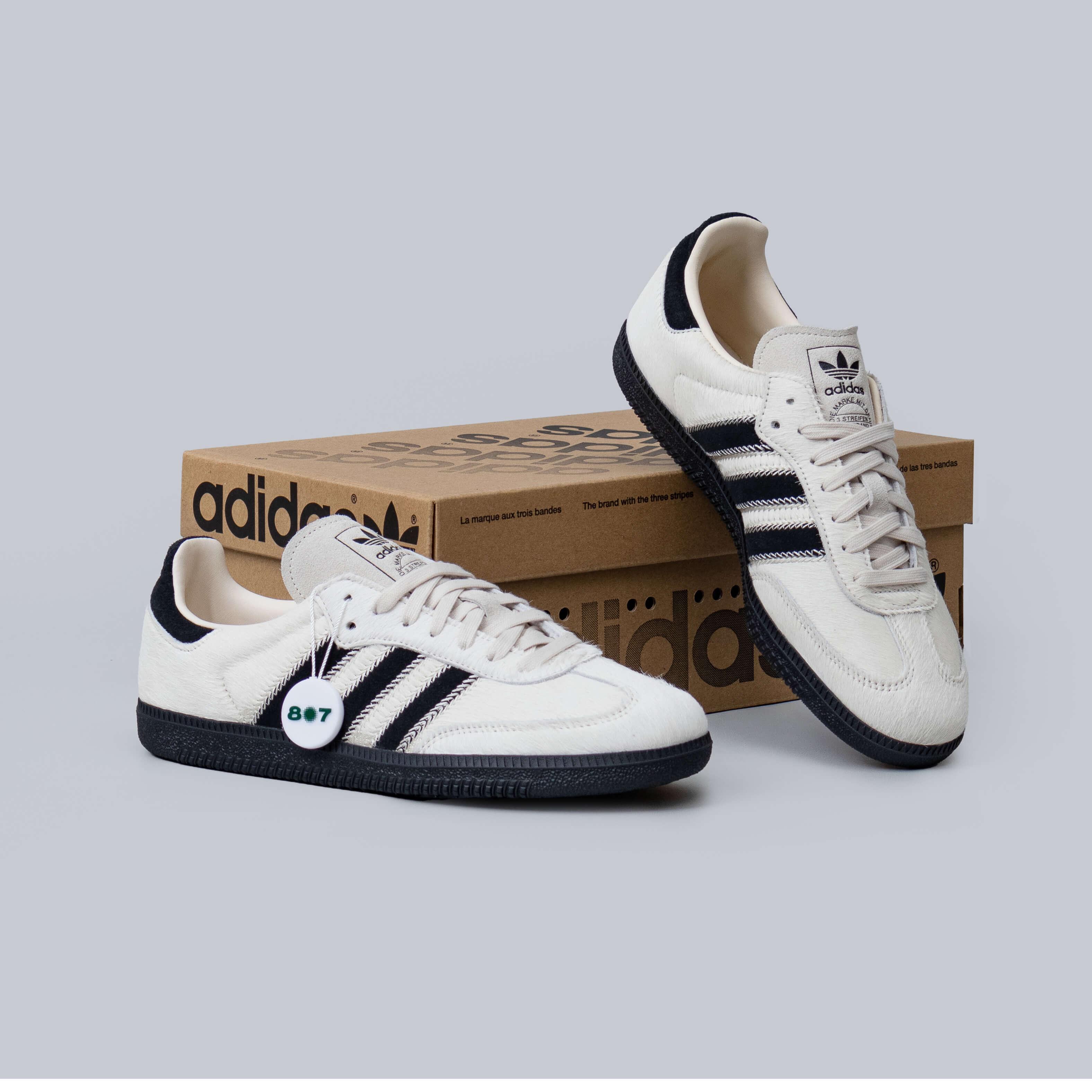 Adidas Samba OG Wonder White Black Pony