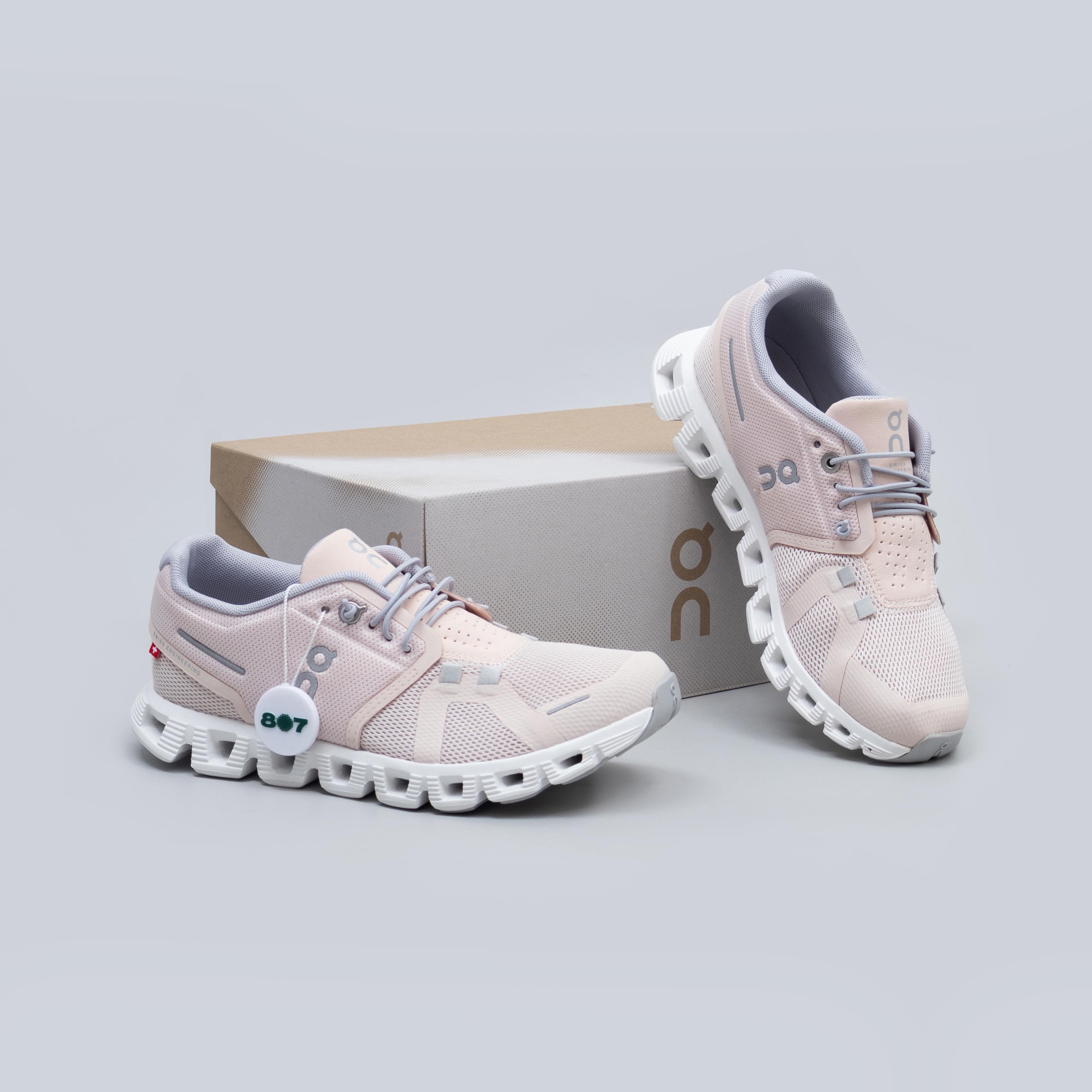 ON Cloud 5 Shell White Pink