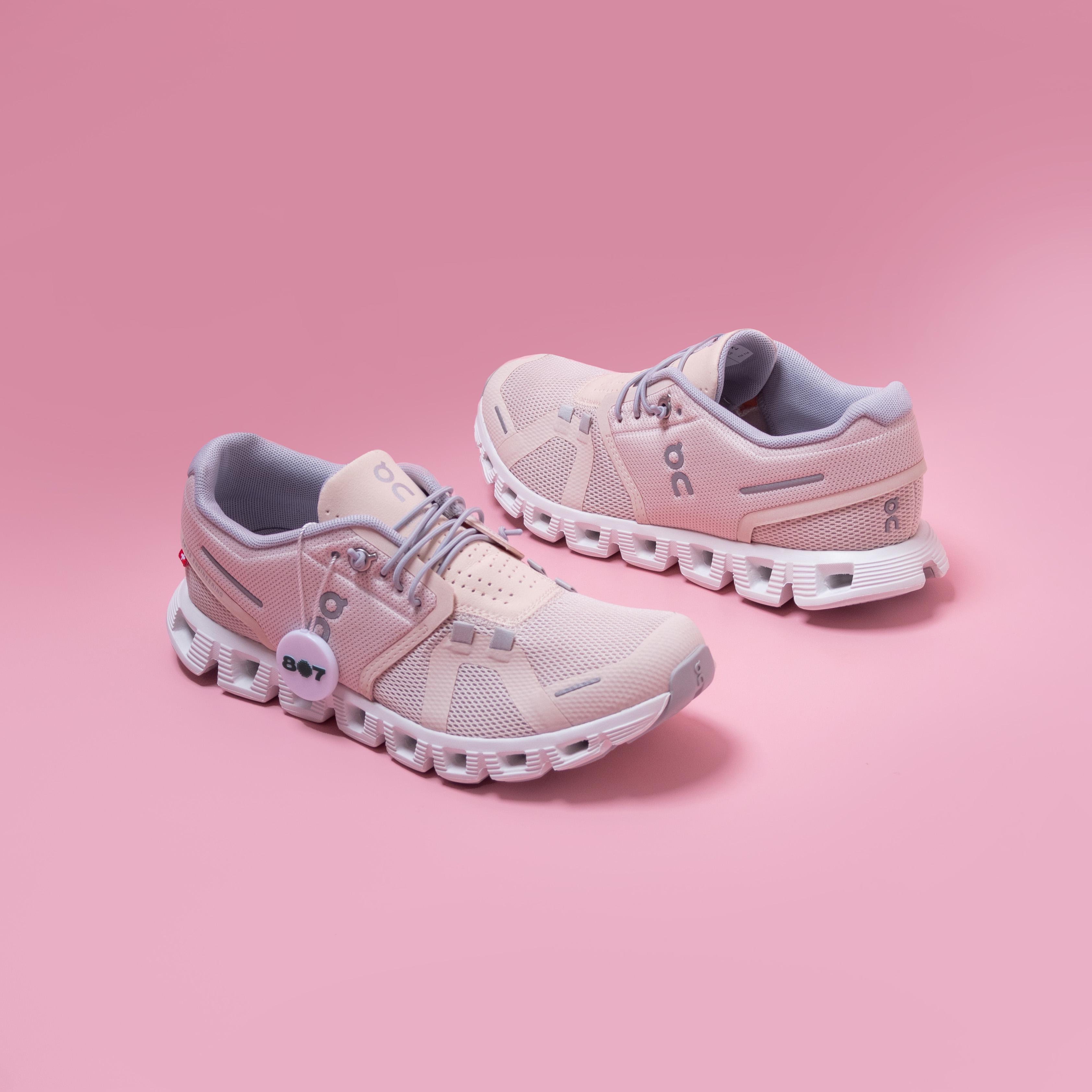 ON Cloud 5 Shell White Pink