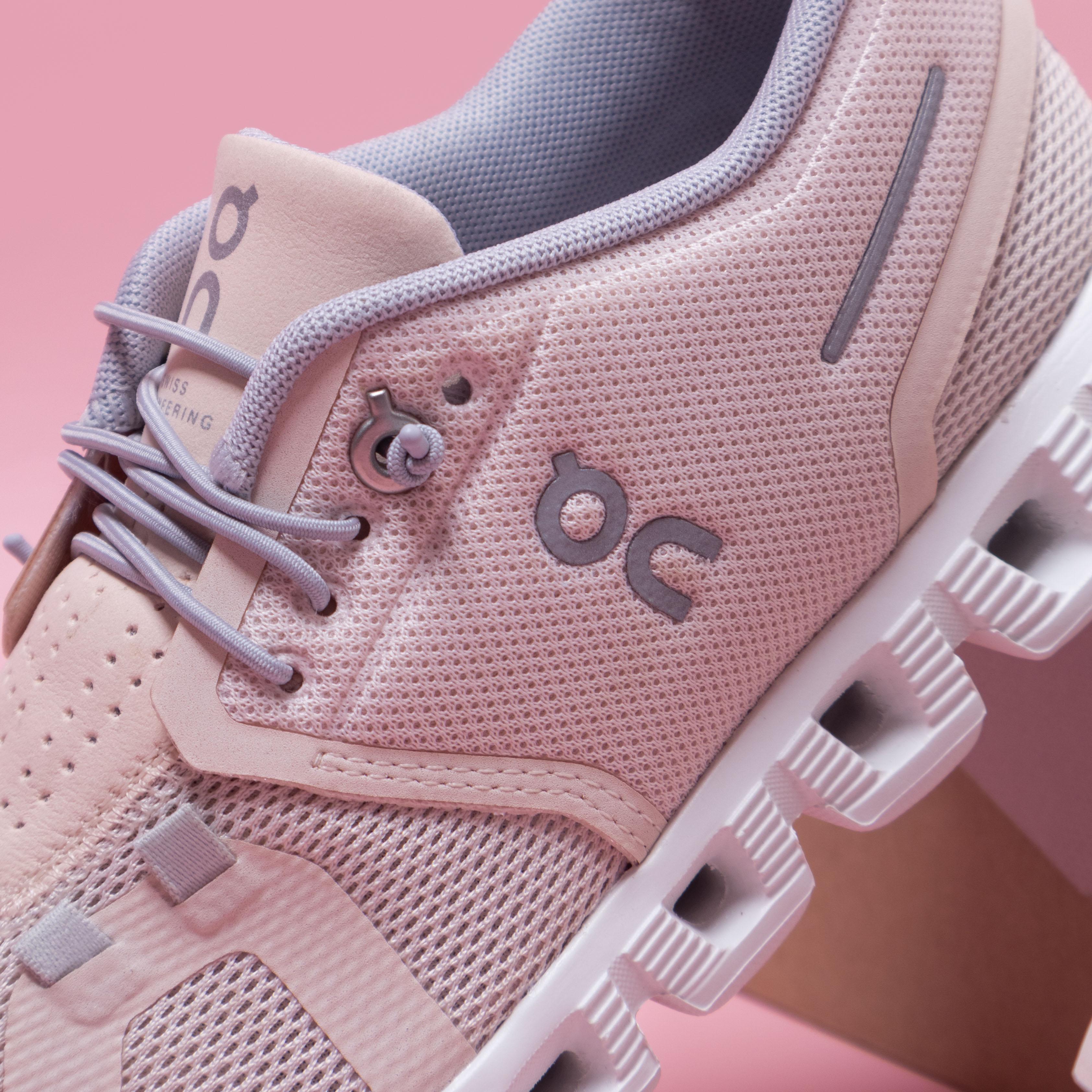 ON Cloud 5 Shell White Pink