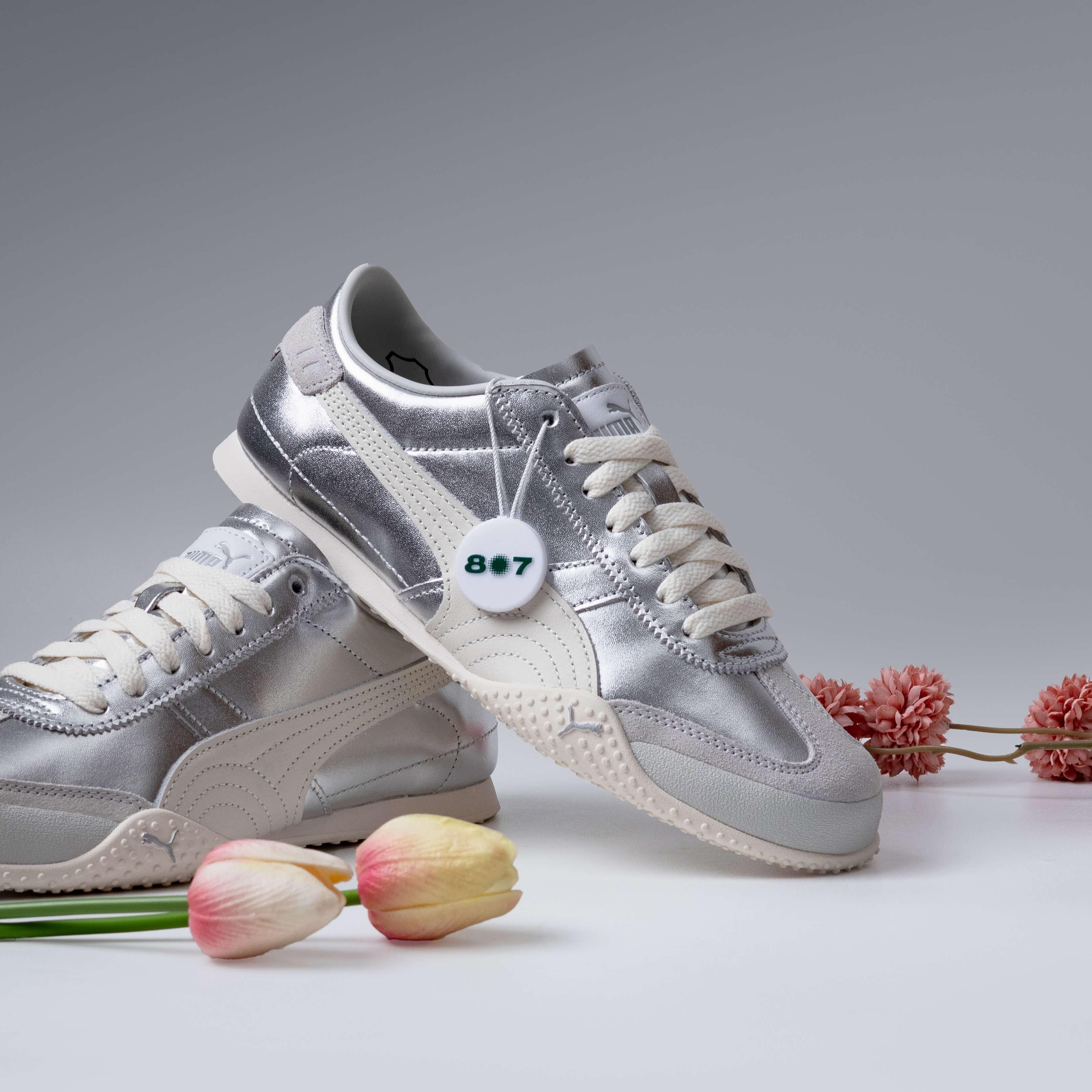 Puma Bella UT Leather Silver