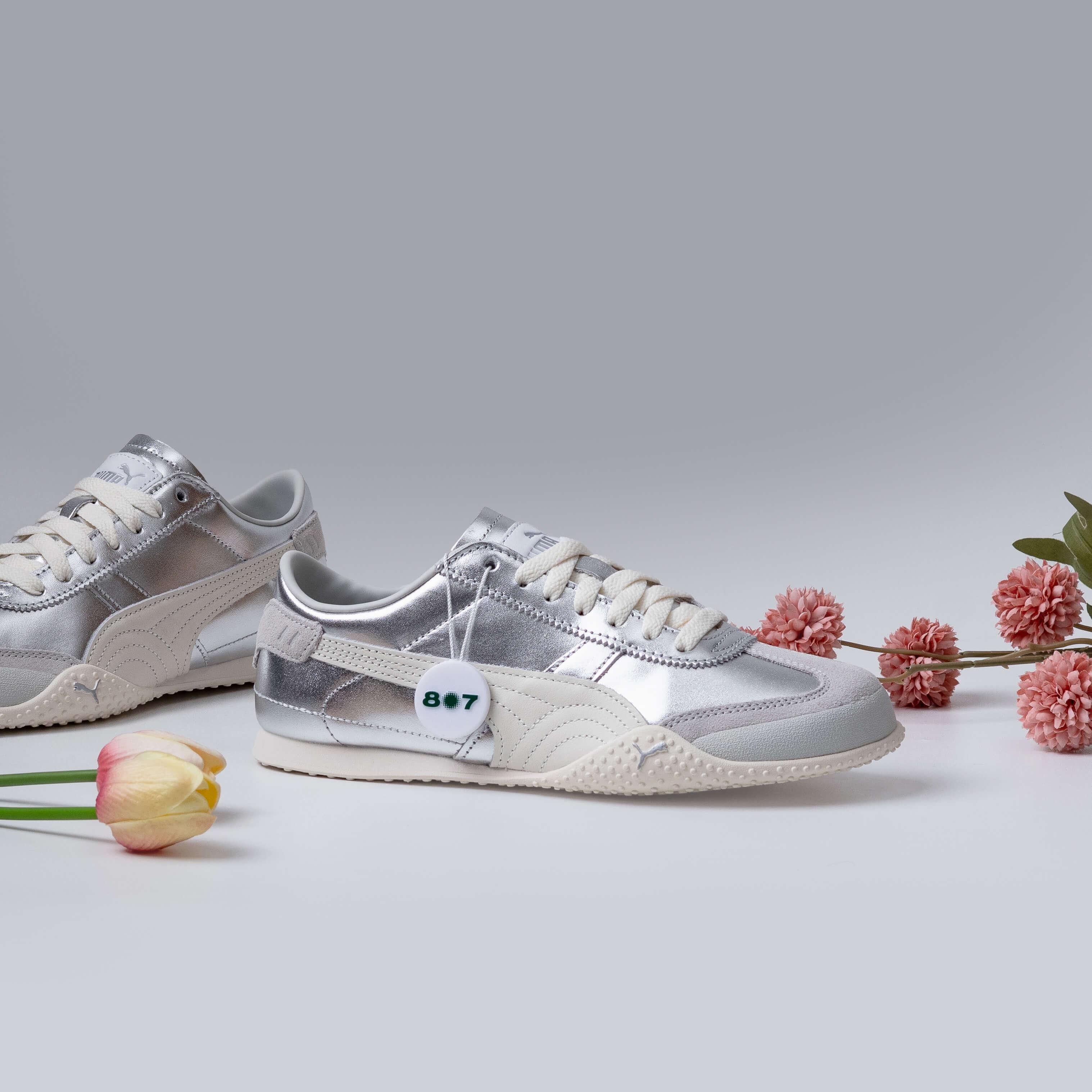 Puma Bella UT Leather Silver