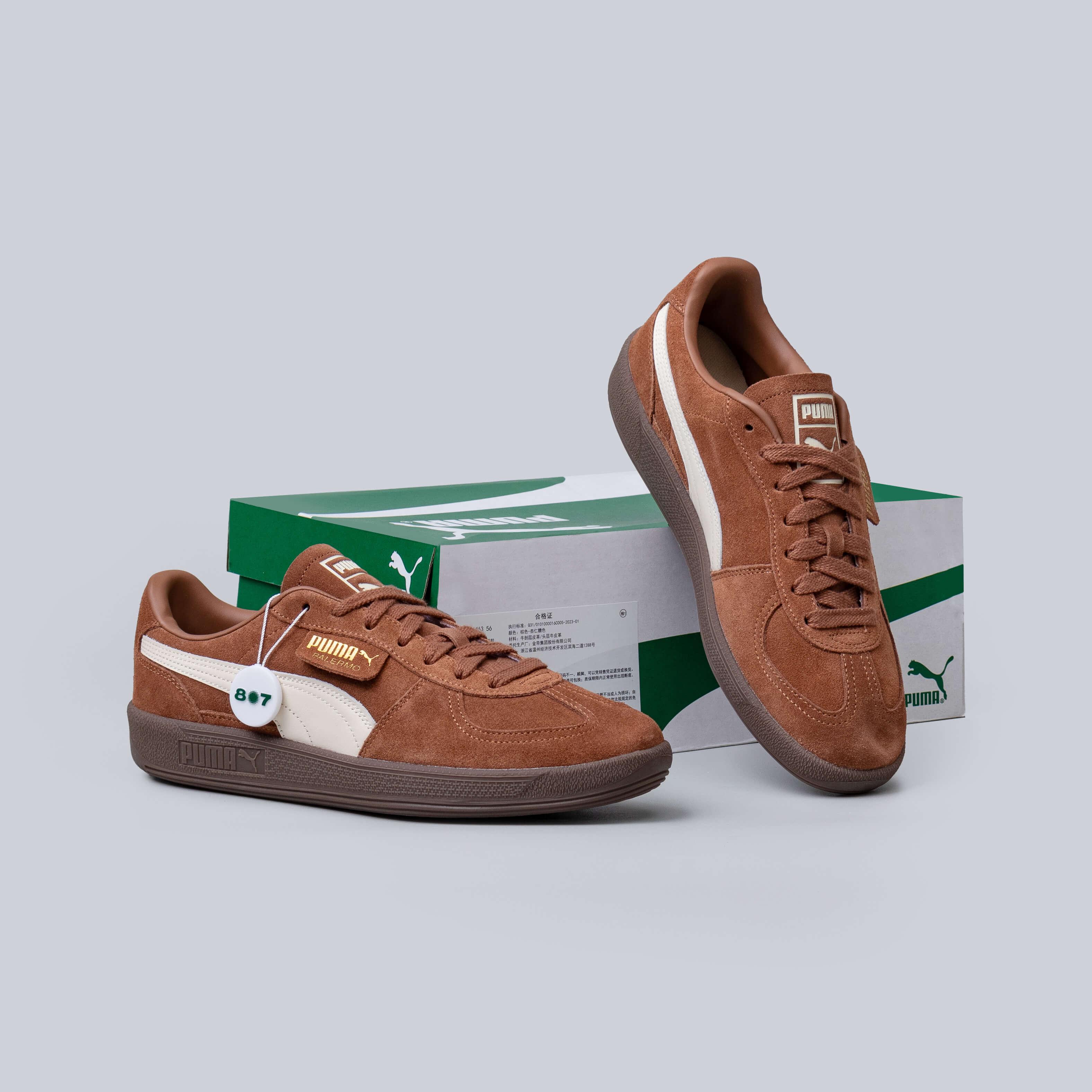 Puma Palermo Brown Mushroom