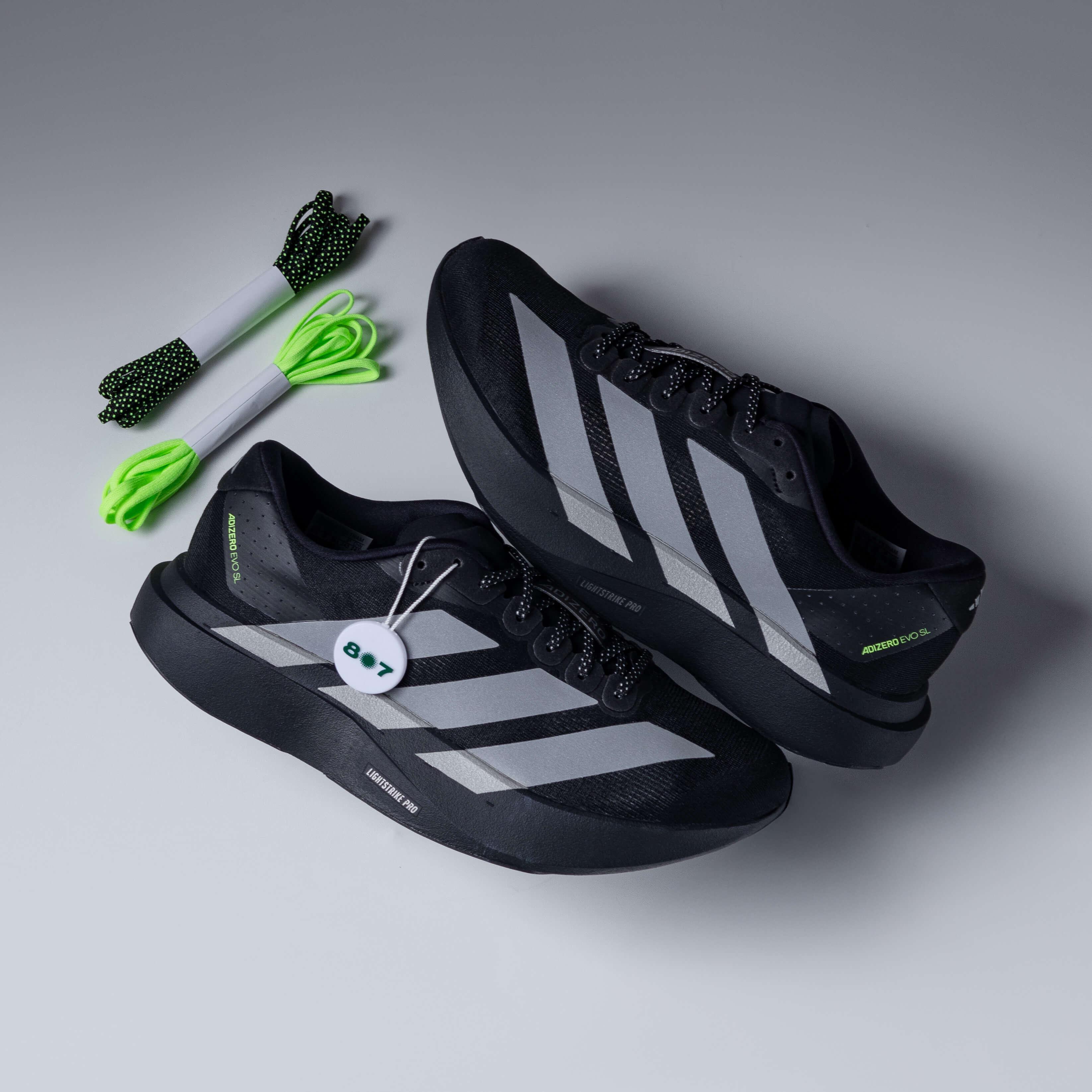 Adidas Adizero Evo SL Core Black Silver Metallic