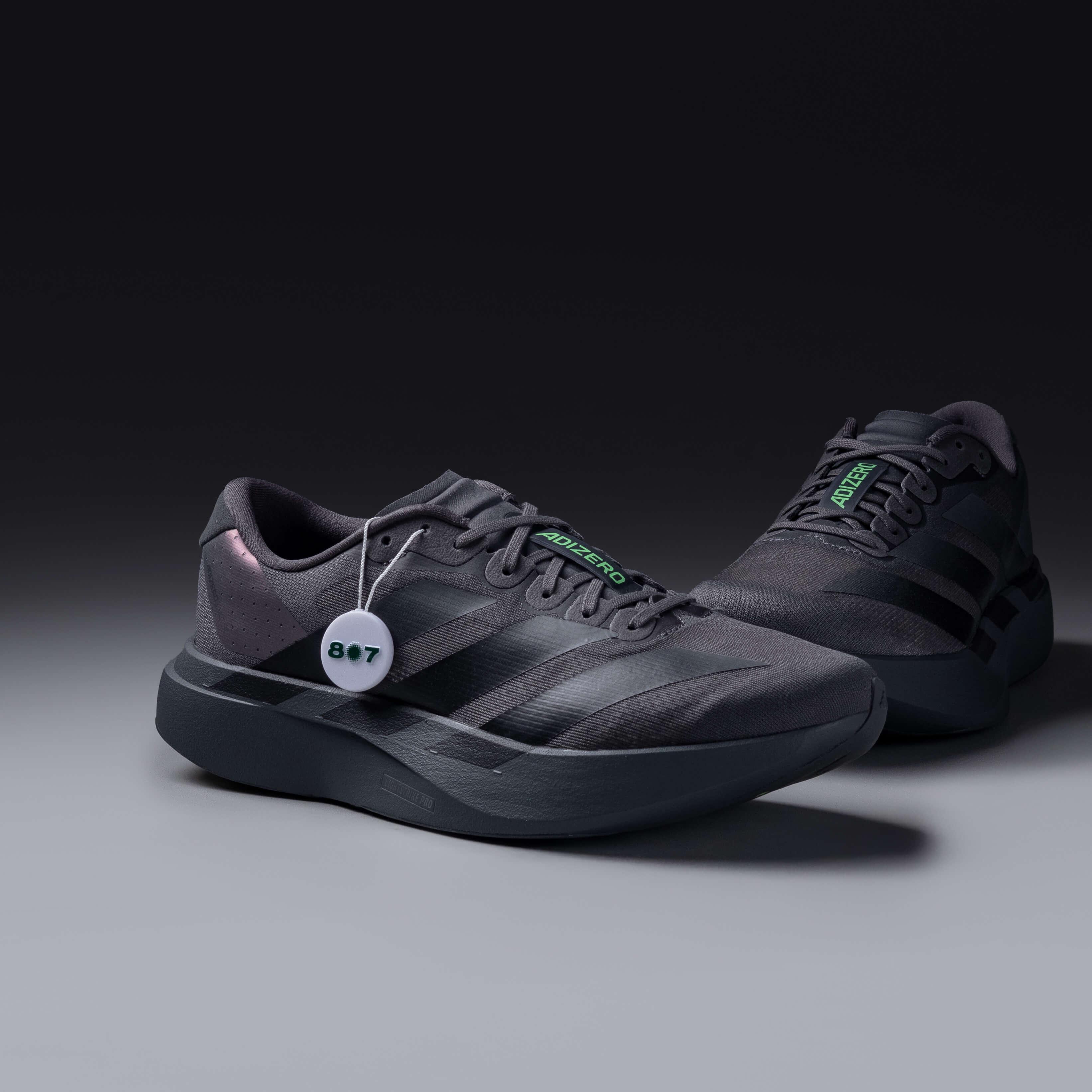 Adidas Adizero Evo SL Grey Black Lime Burst