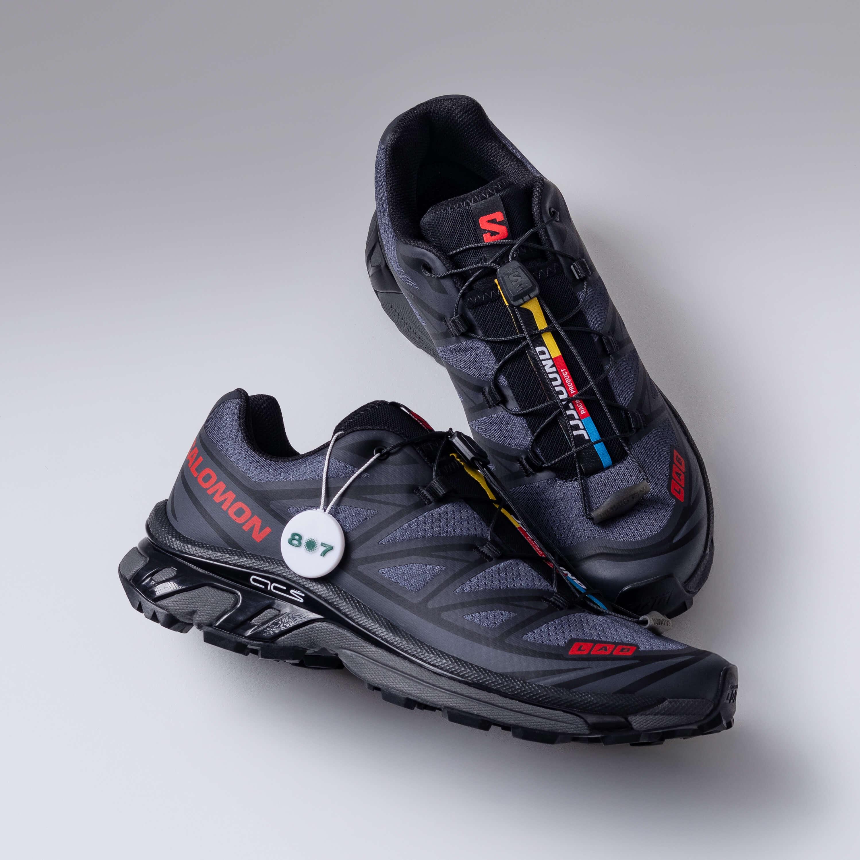 Salomon XT6 JJJJound Black Fiery Red