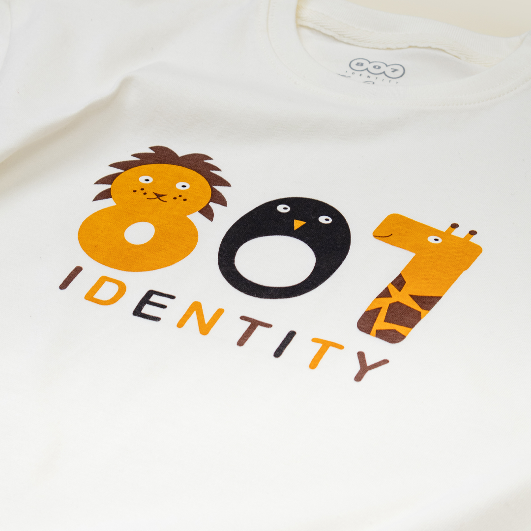 807 IDENTITY Kids Zoo 807 Logo Tee