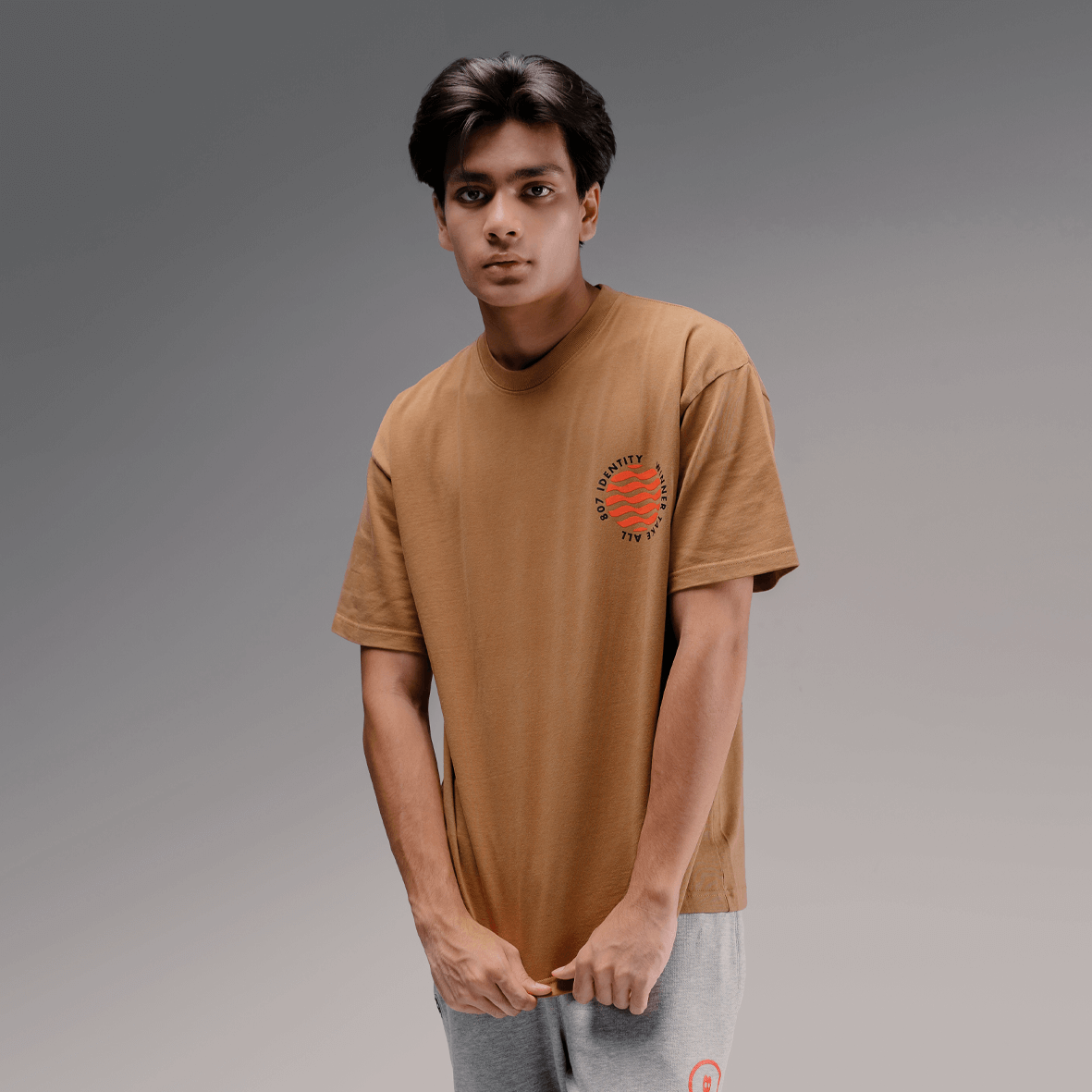 807 IDENTITY Own Race Dijon SS Wash Tee