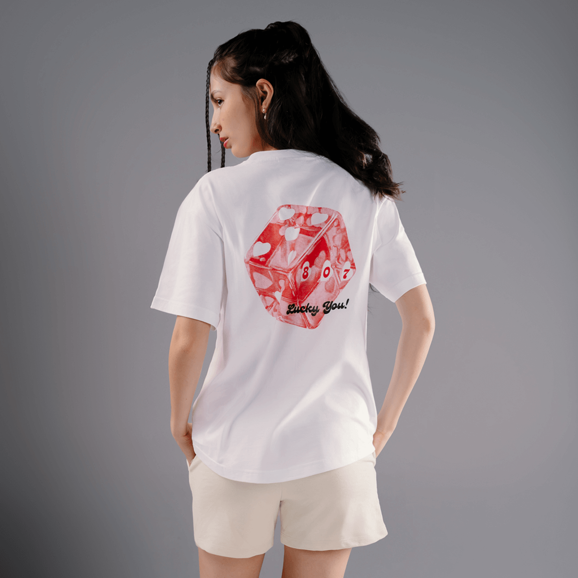 807 IDENTITY Women Lucky You Tee